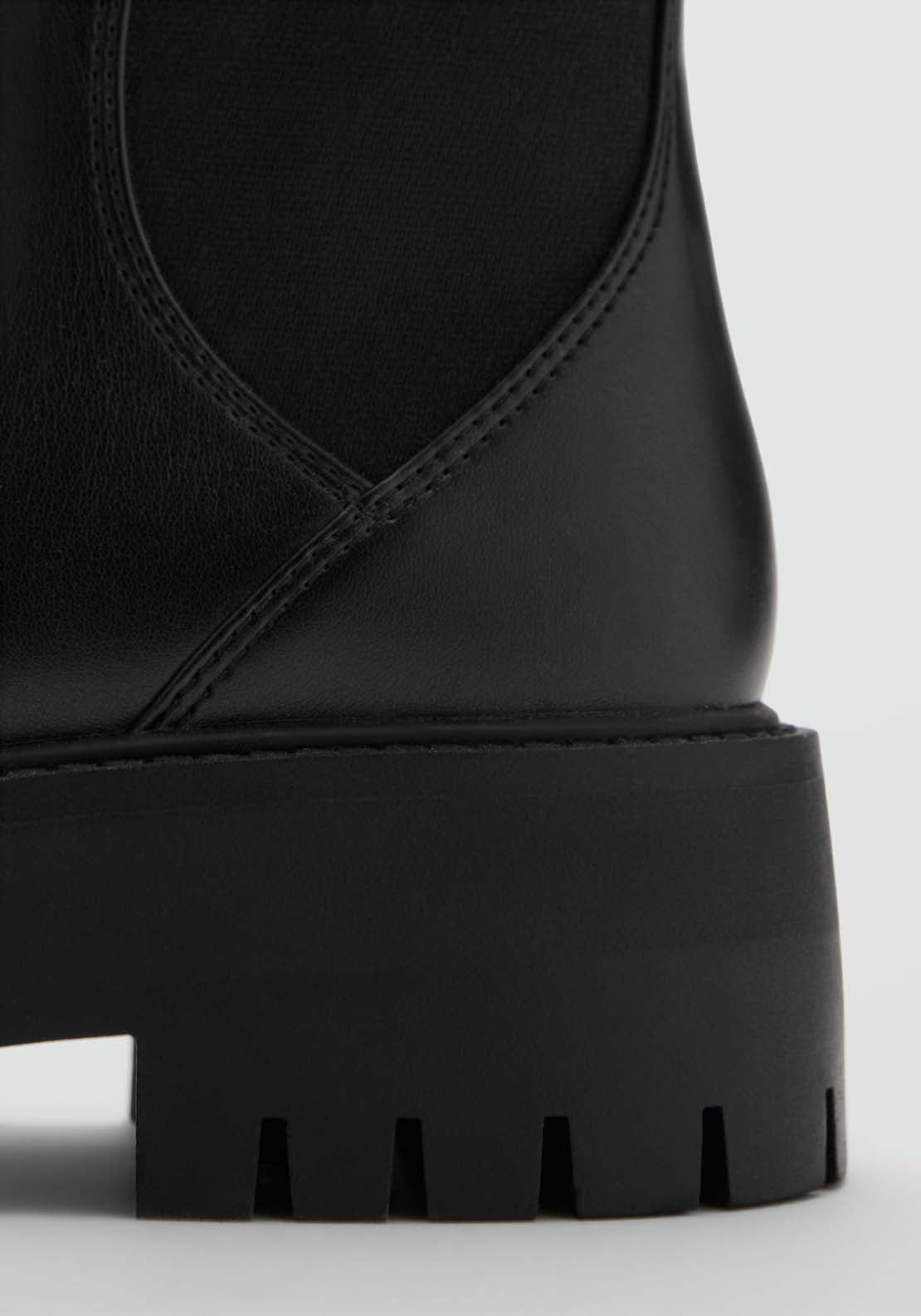 Mango Ankle Boots Kondor - Black 5 Shaws Department Stores