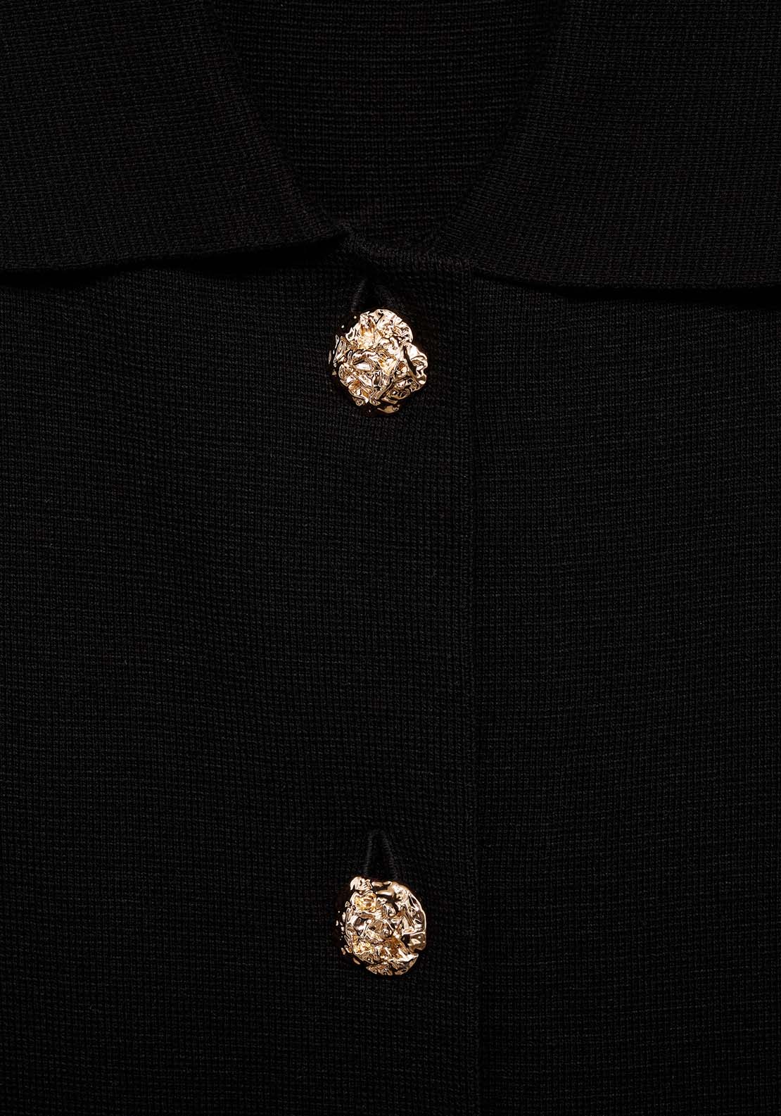 Mango Vest Lulu - Black 7 Shaws Department Stores