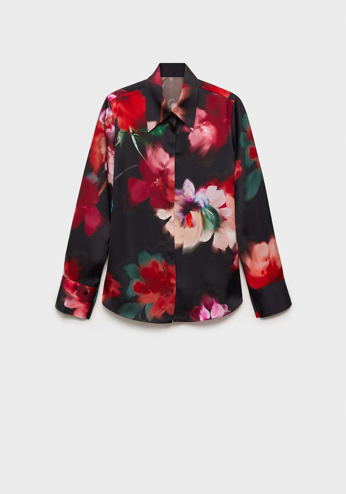 Mango Shirt Soffy - Black 7 Shaws Department Stores