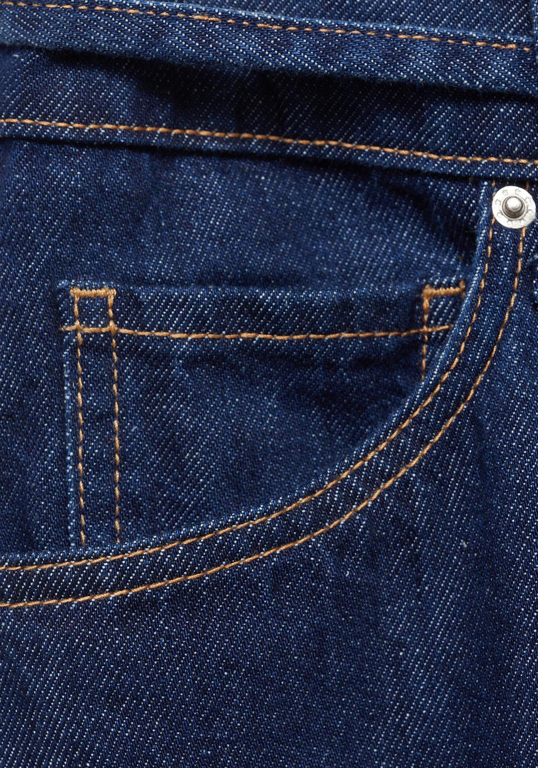 Mango Low rise wideleg jeans with belt - Open Blue 8 Shaws Department Stores