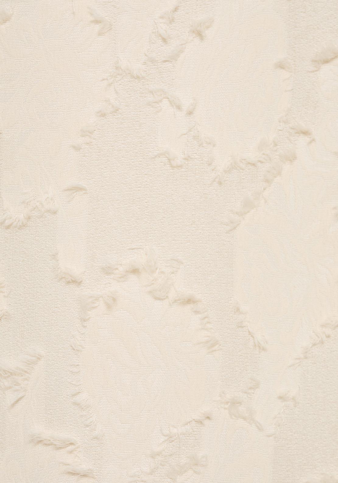 Mango Textured Flared Skirt - Beige 6 Shaws Department Stores