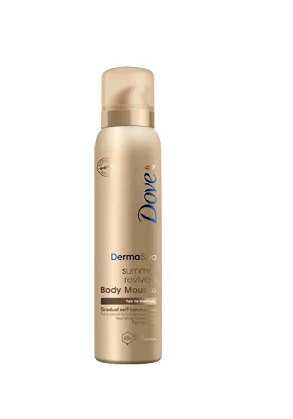 Dove Derma Spa Body Mousse 150ml - Dark 1 Shaws Department Stores