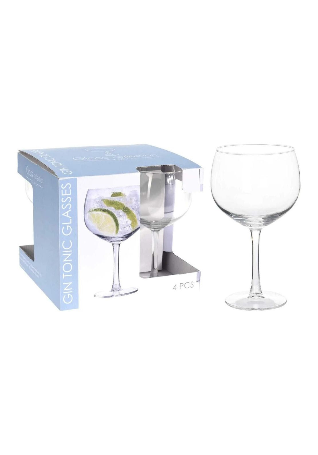 Gin Glasses Set of 4 - Clear