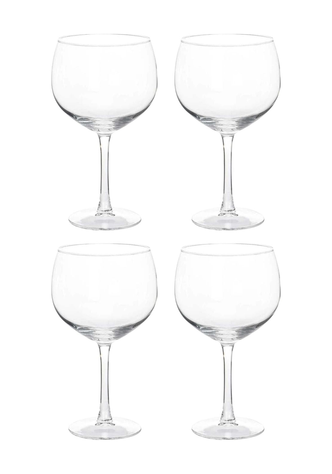 Gin Glasses Set of 4 - Clear