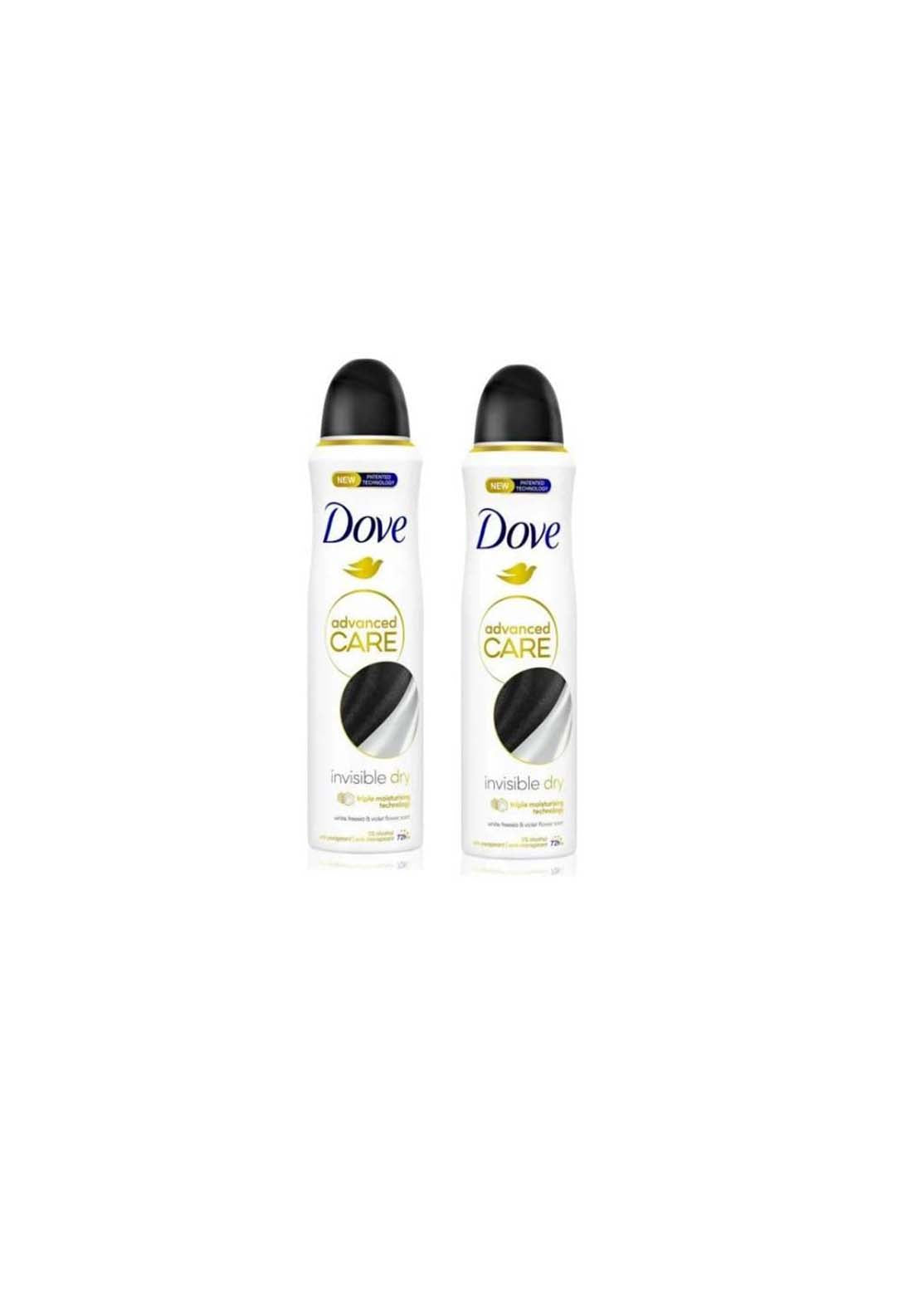Dove Invisible Dry Twin Pack 1 Shaws Department Stores