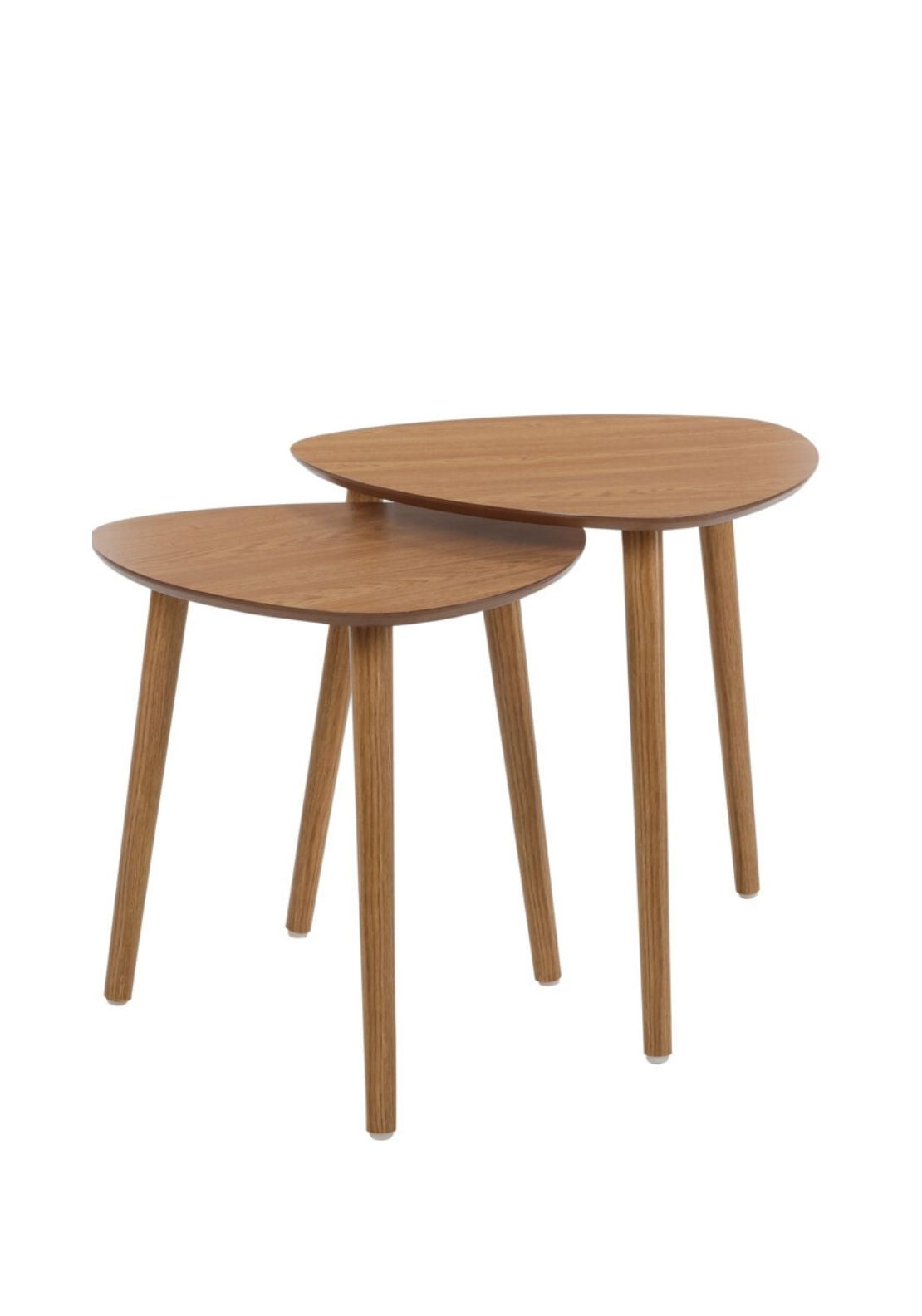 2 Piece Nesting Table Set - Beige