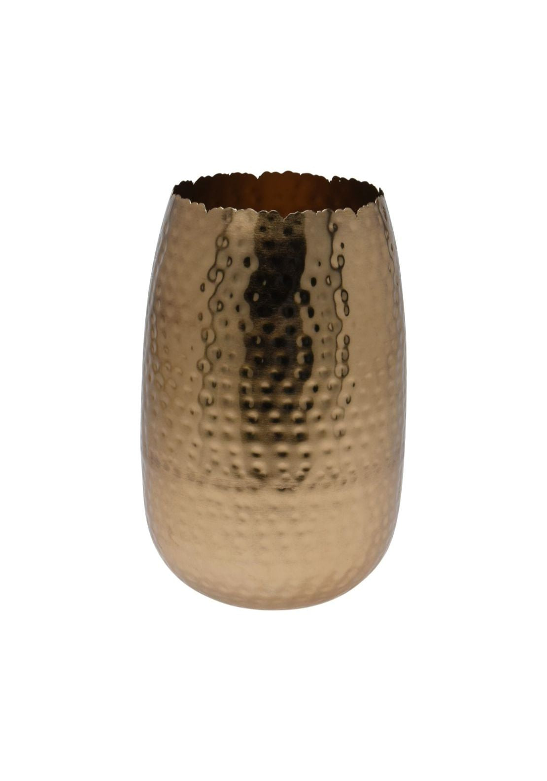 The Home Christmas Gold Flower Vase 1 Shaws Department Stores
