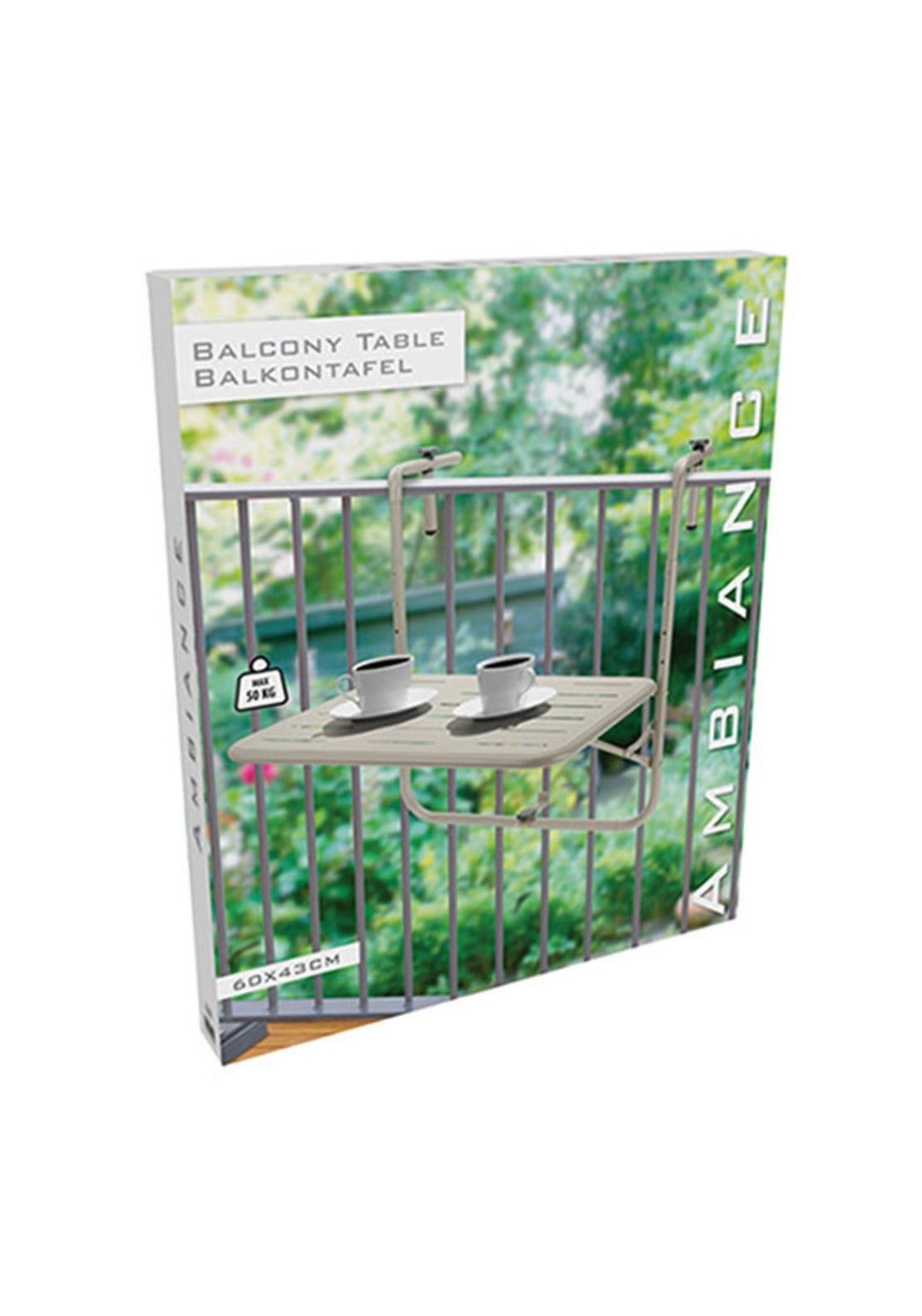Hanging Balcony Table - Beige