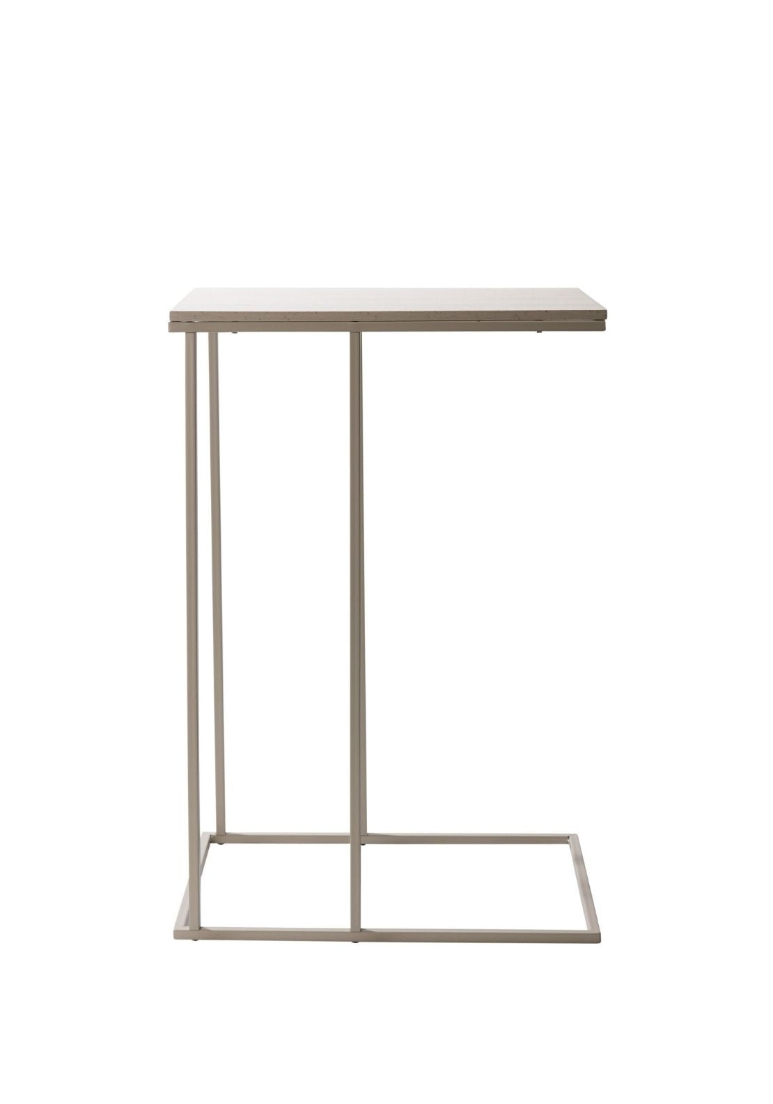 Metal Rectangular Side Table - Metal