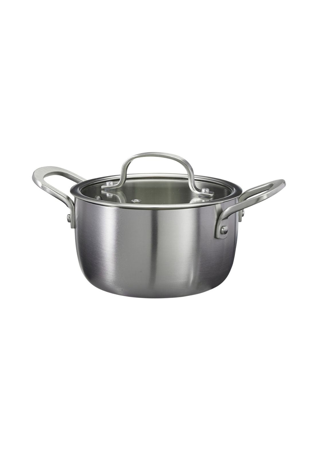 Casserole Pan with Lid 16cm - Grey