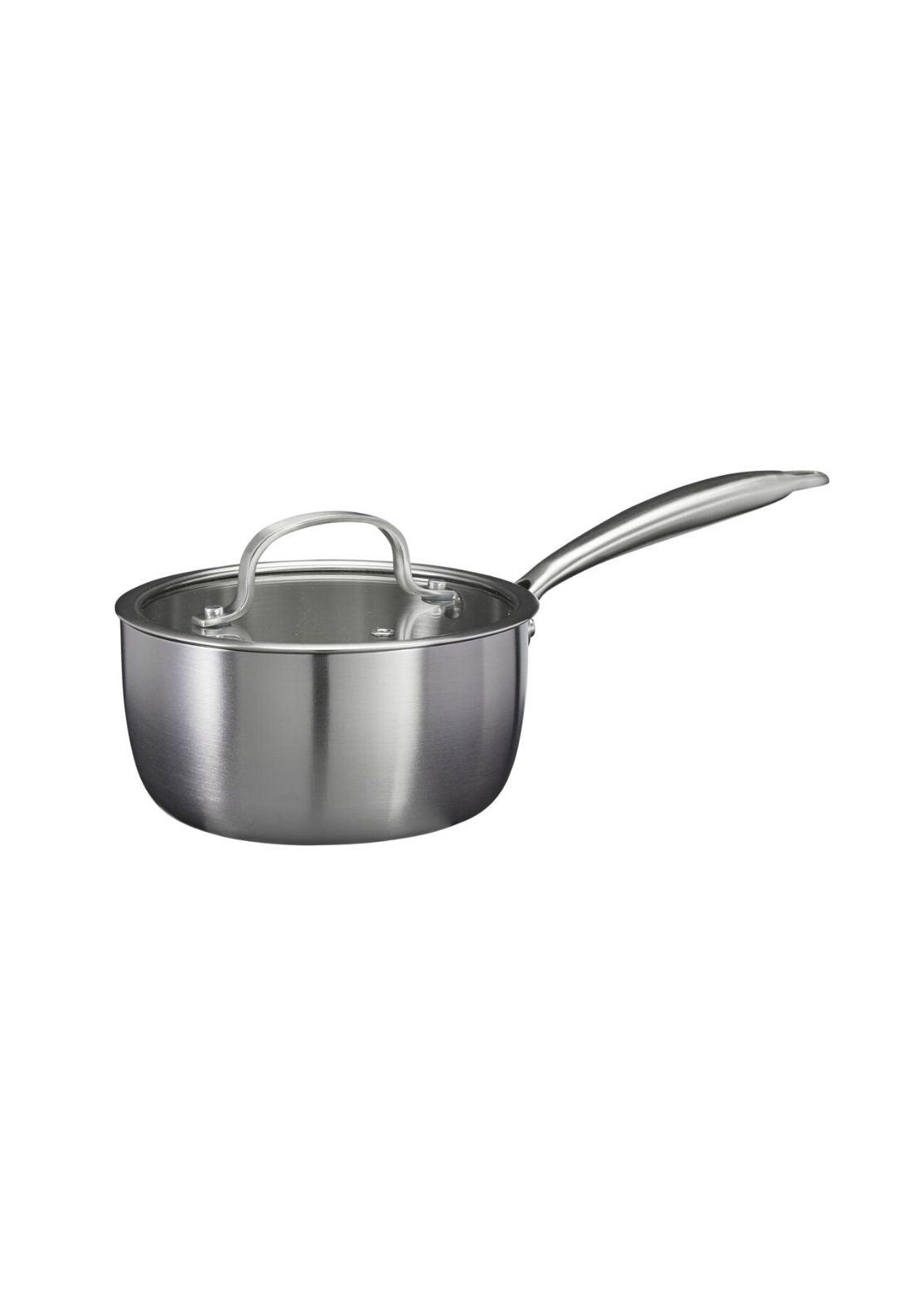 Stainless Steel Saucepan - Grey