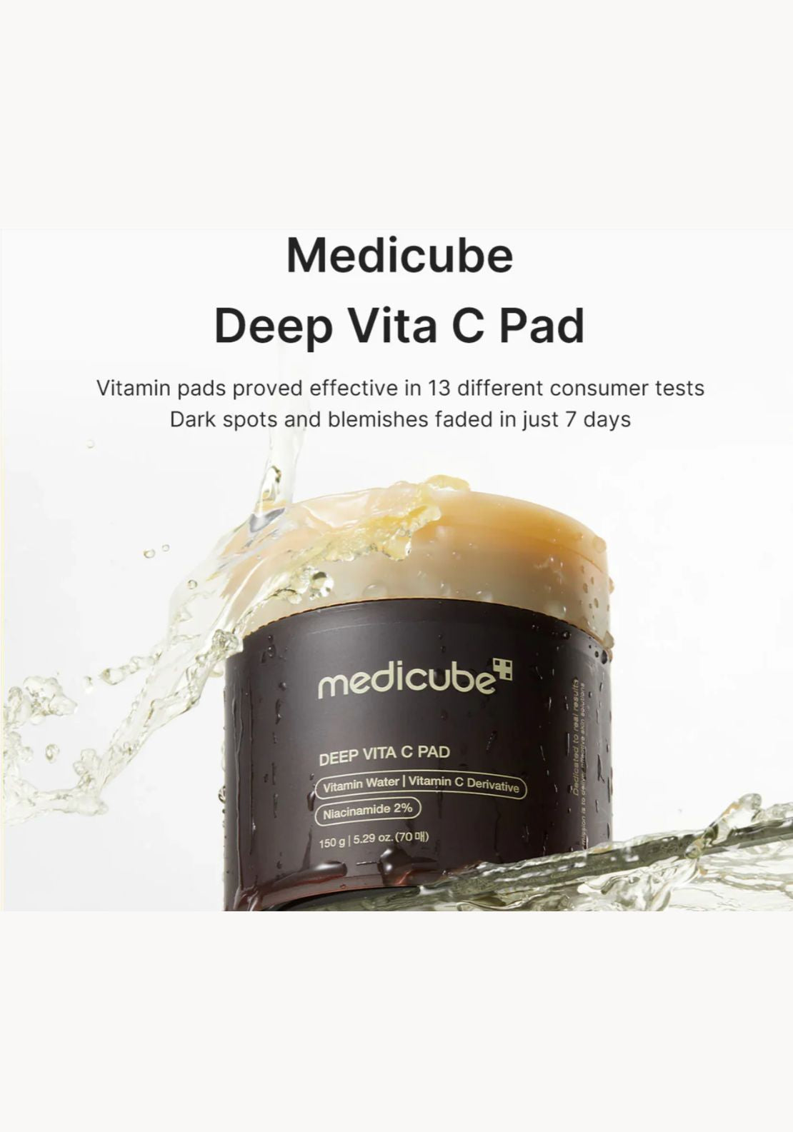 Medicube Deep Vita C Pads 70pc - No Colour 9 Shaws Department Stores