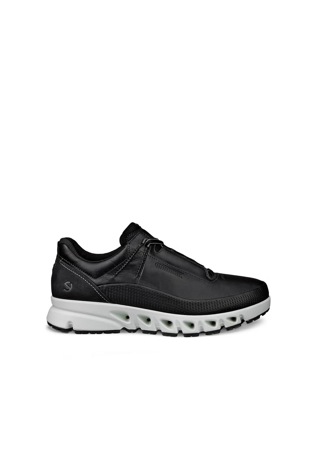 Ecco Multi Vent Ladies Shoe - Black 1 Shaws Department Stores
