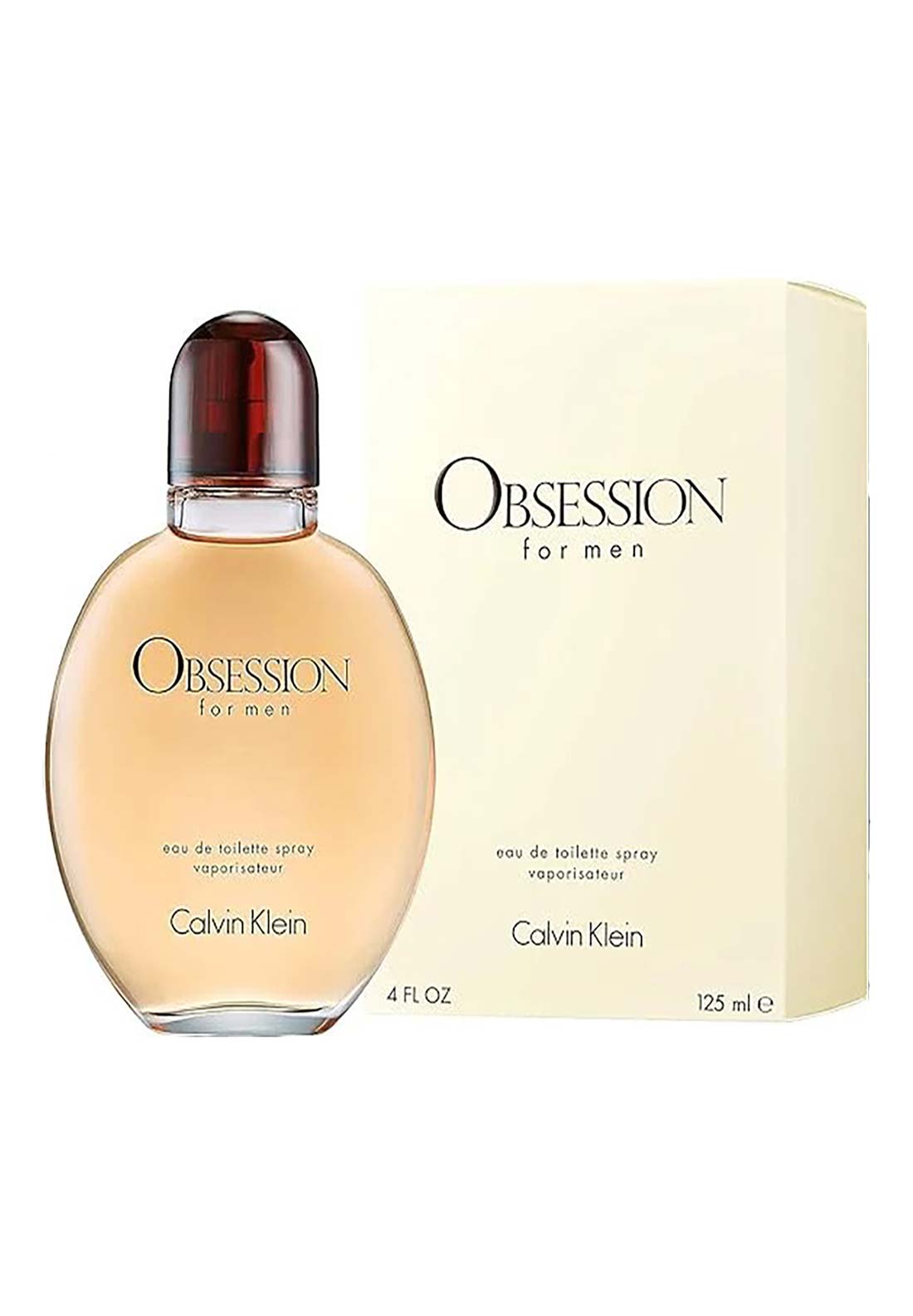 Calvin Klein Obsession for Men Eau de Toilette Spray - 125ml 1 Shaws Department Stores