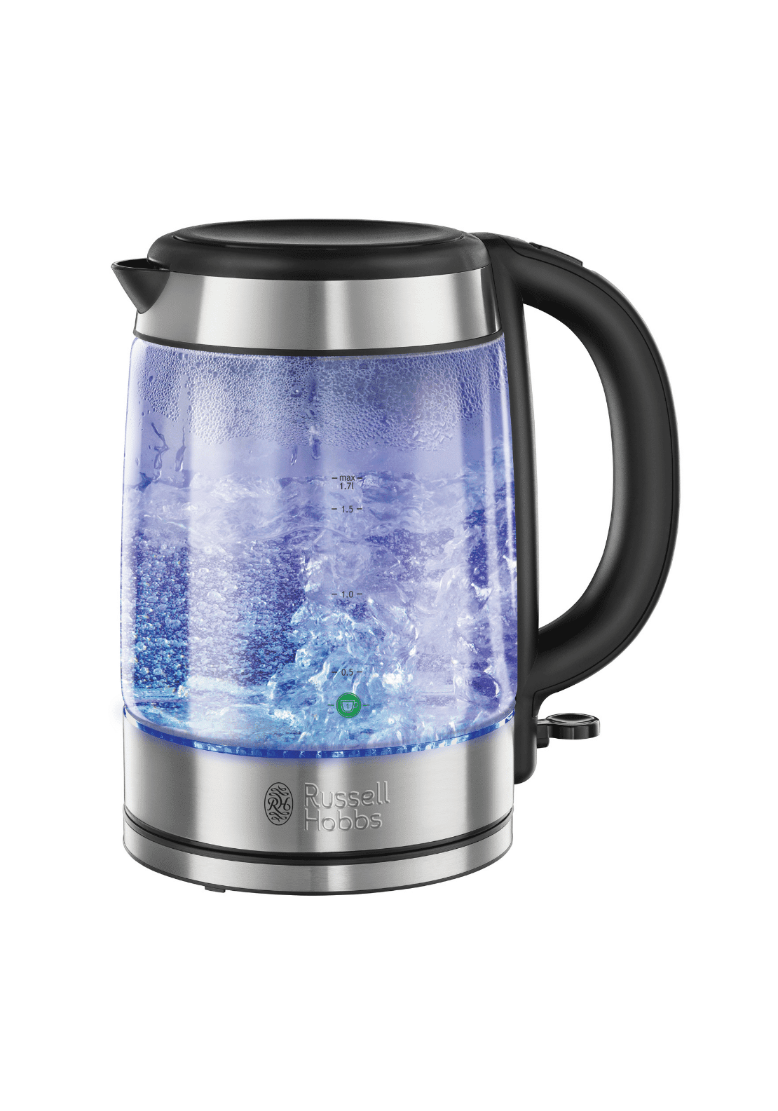 Russell Hobbs Illuminating Glass Kettle Stainless Steel 1 Shaws Department Stores