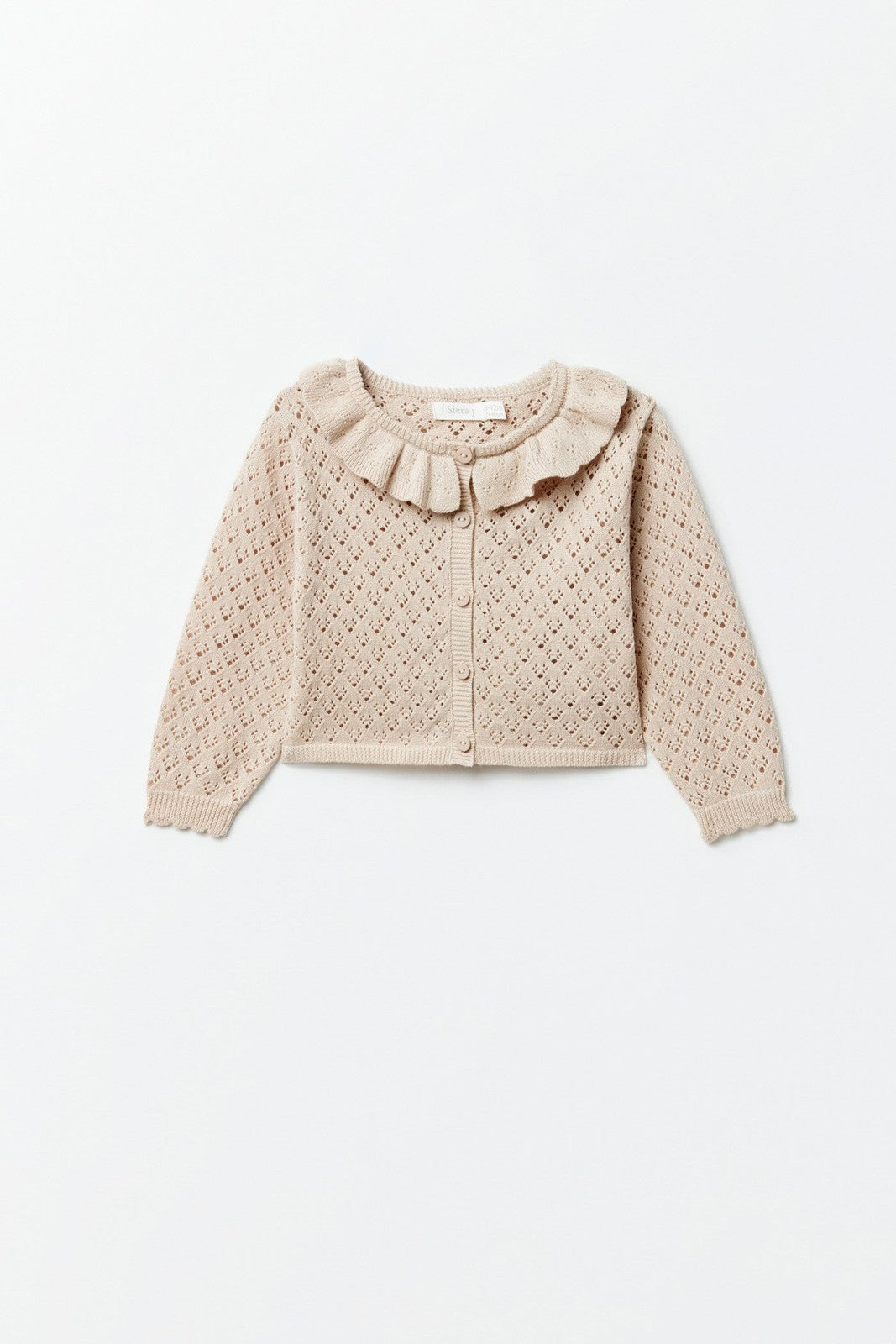 Sfera Fancy cardigan - Beige 1 Shaws Department Stores