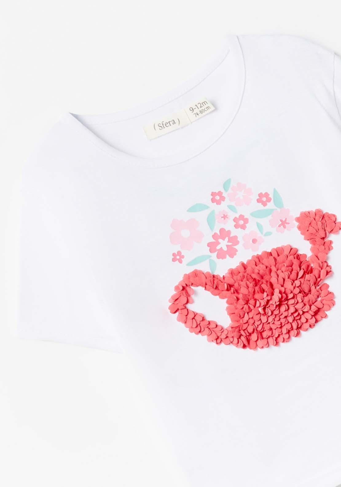 Sfera Watering Can T-Shirt - White 3 Shaws Department Stores