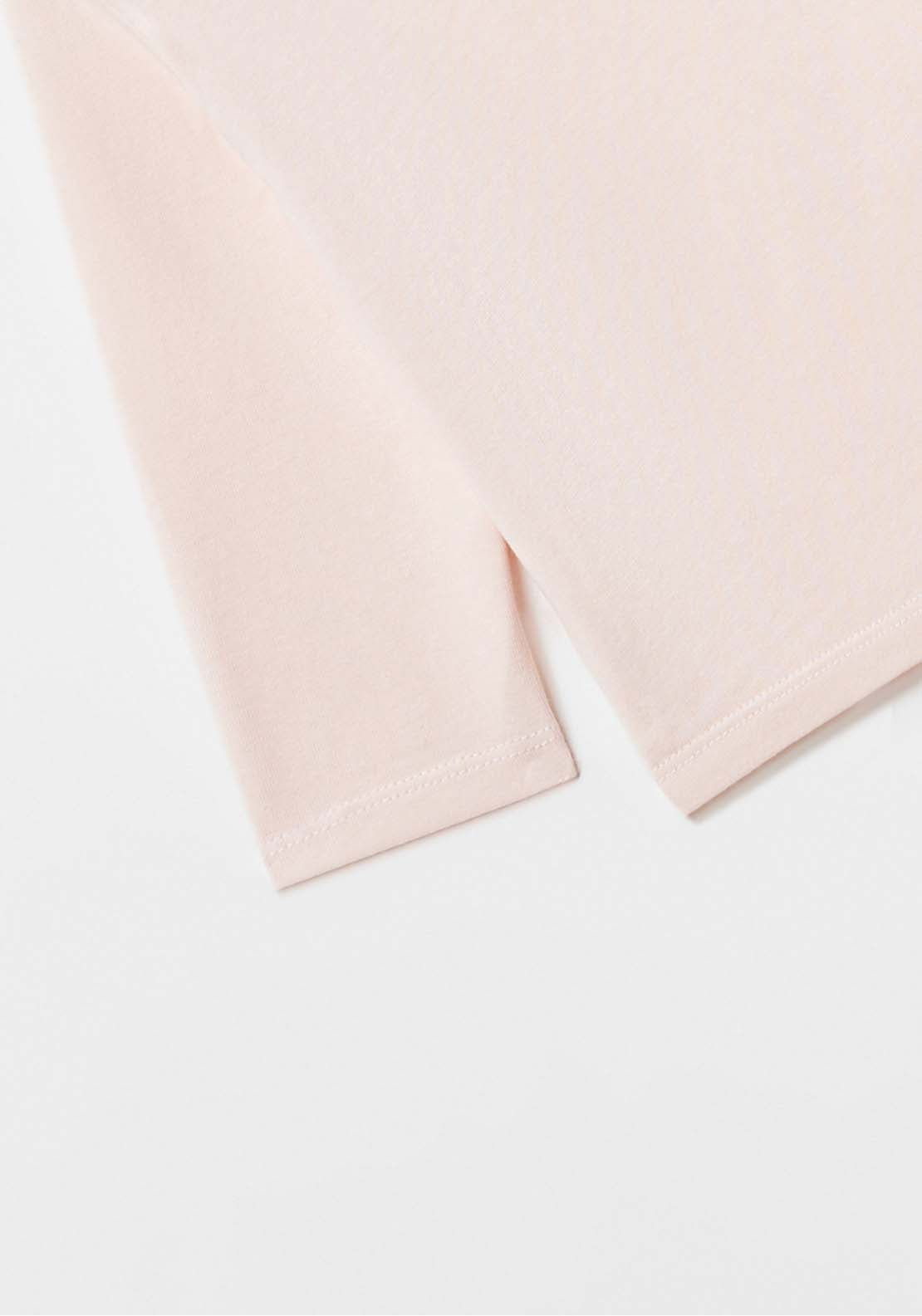 Sfera Long Sleeve Plain Tshirt - Pink Light 3 Shaws Department Stores