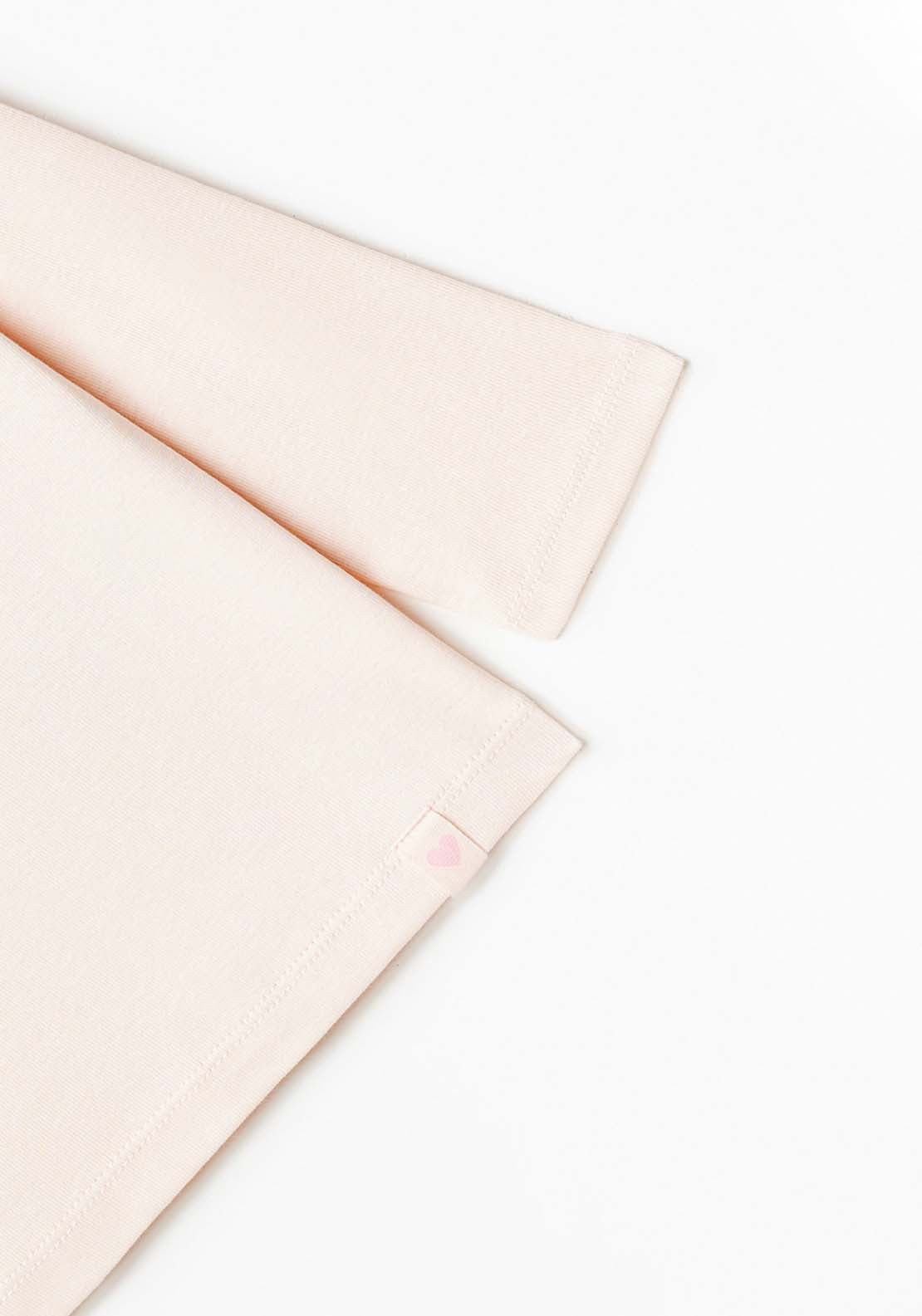 Sfera Long Sleeve Plain Polo Tshirt - Pink Light 2 Shaws Department Stores