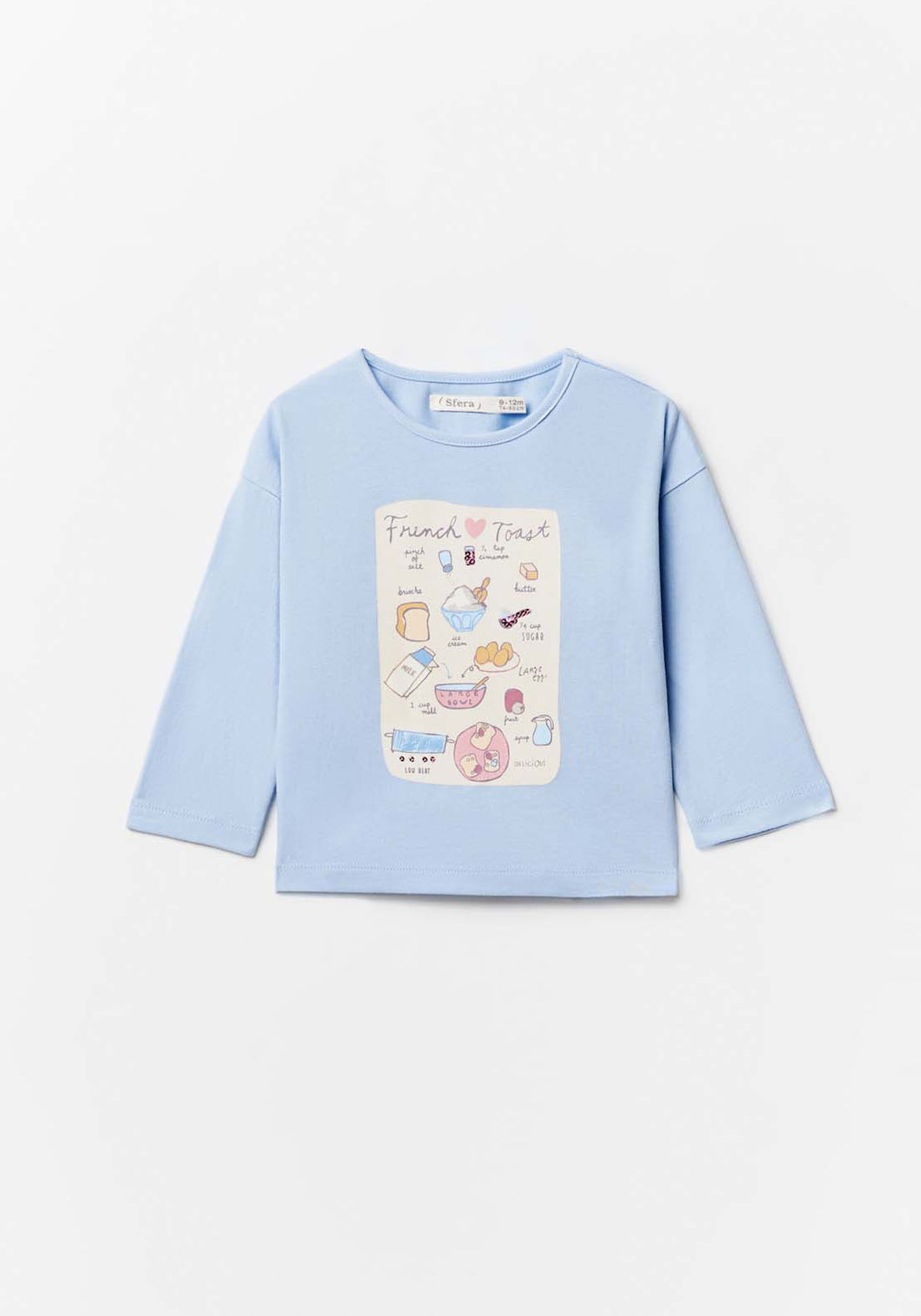 Baby Girl Long Sleeve French Toast Tshirt Blue – Shaws