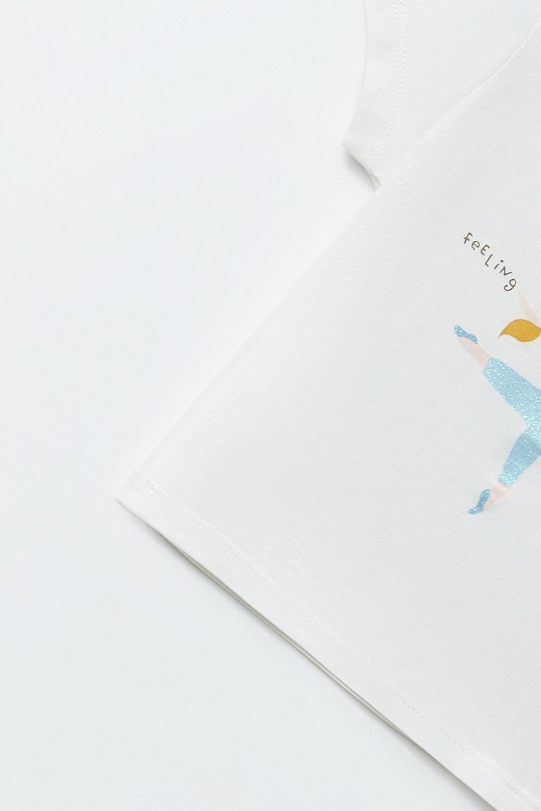 Sfera Baby girl T-shirt - White 6 Shaws Department Stores