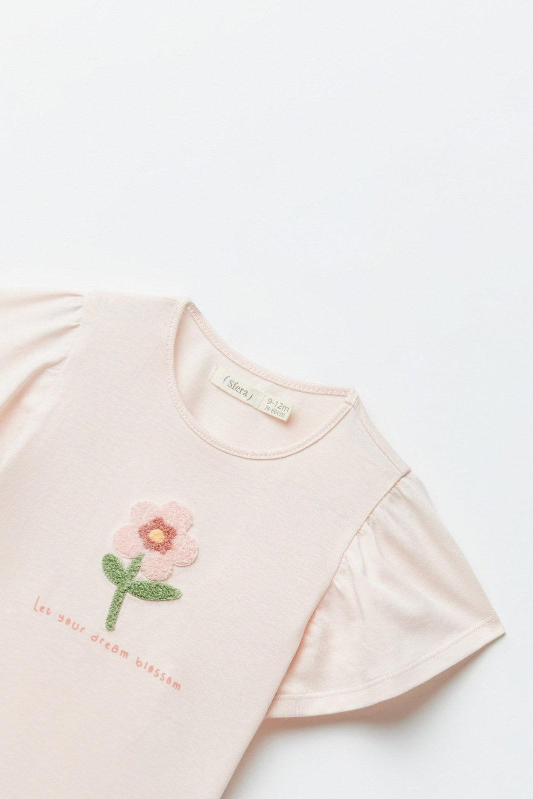 Sfera Towel flower T-shirt - Pink 2 Shaws Department Stores