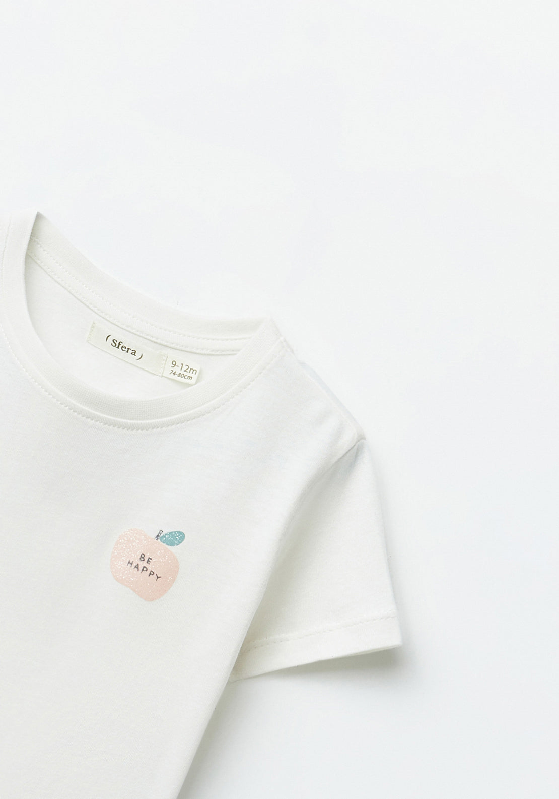 Sfera Plain T-shirt - White 4 Shaws Department Stores