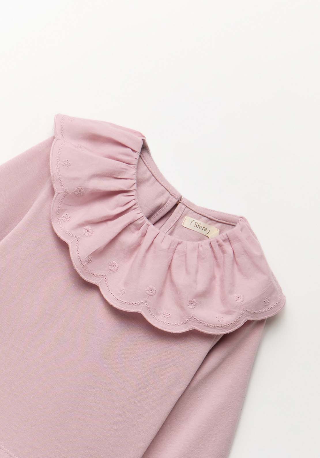 Plain False Top - Purple