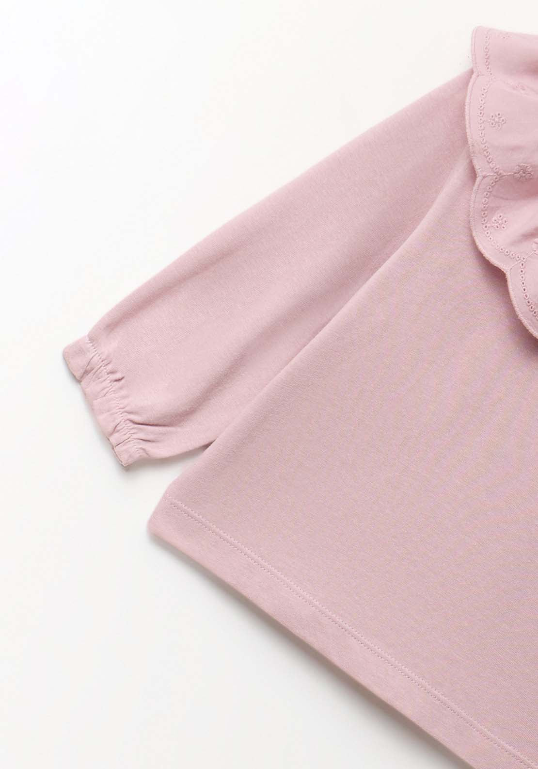 Plain False Top - Purple