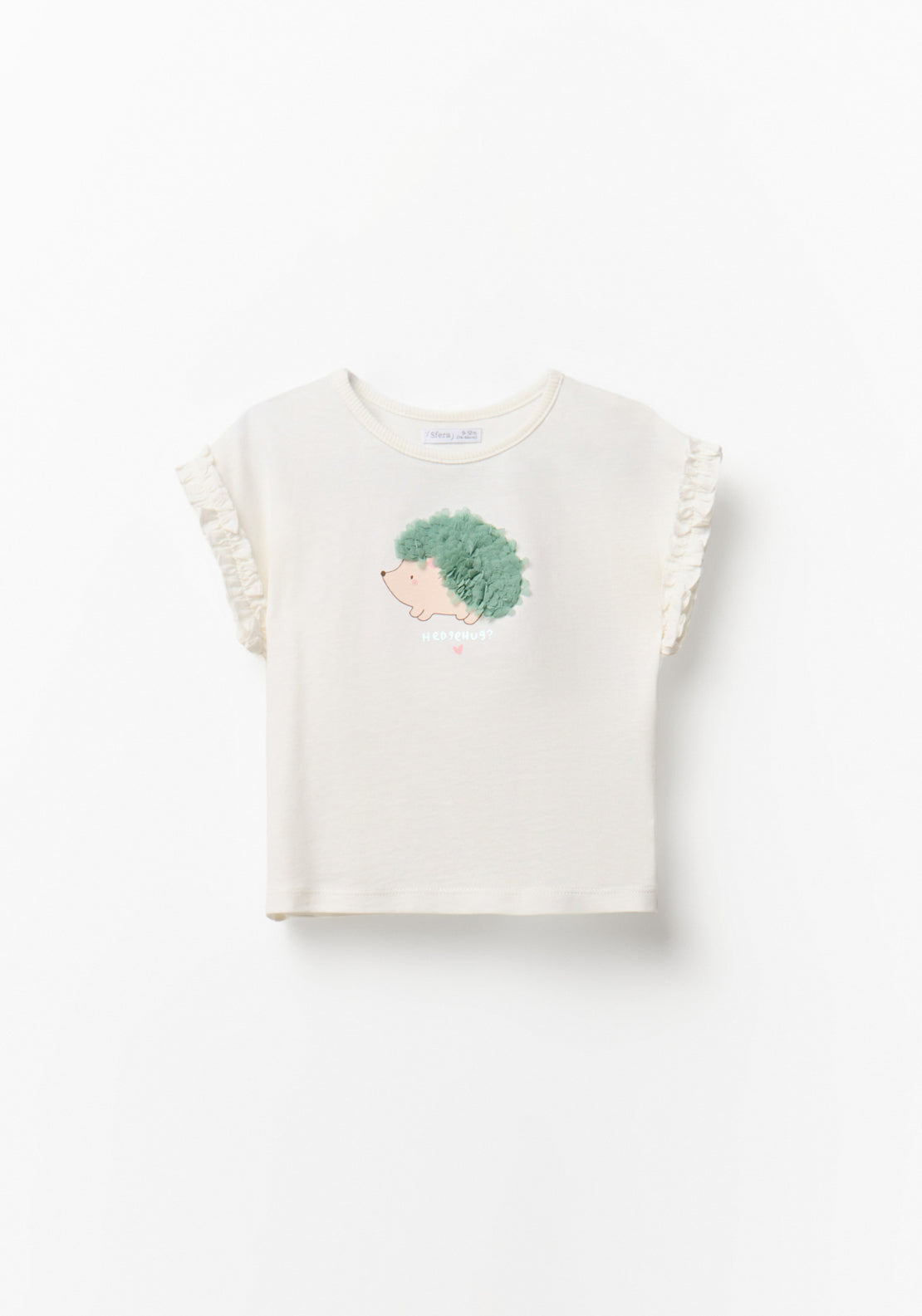 Hedgehog T-Shirt - White