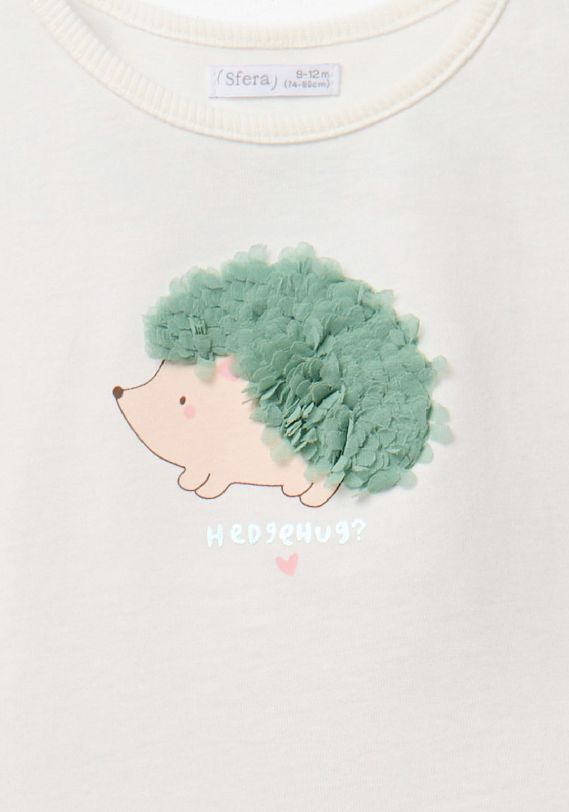 Hedgehog T-Shirt - White