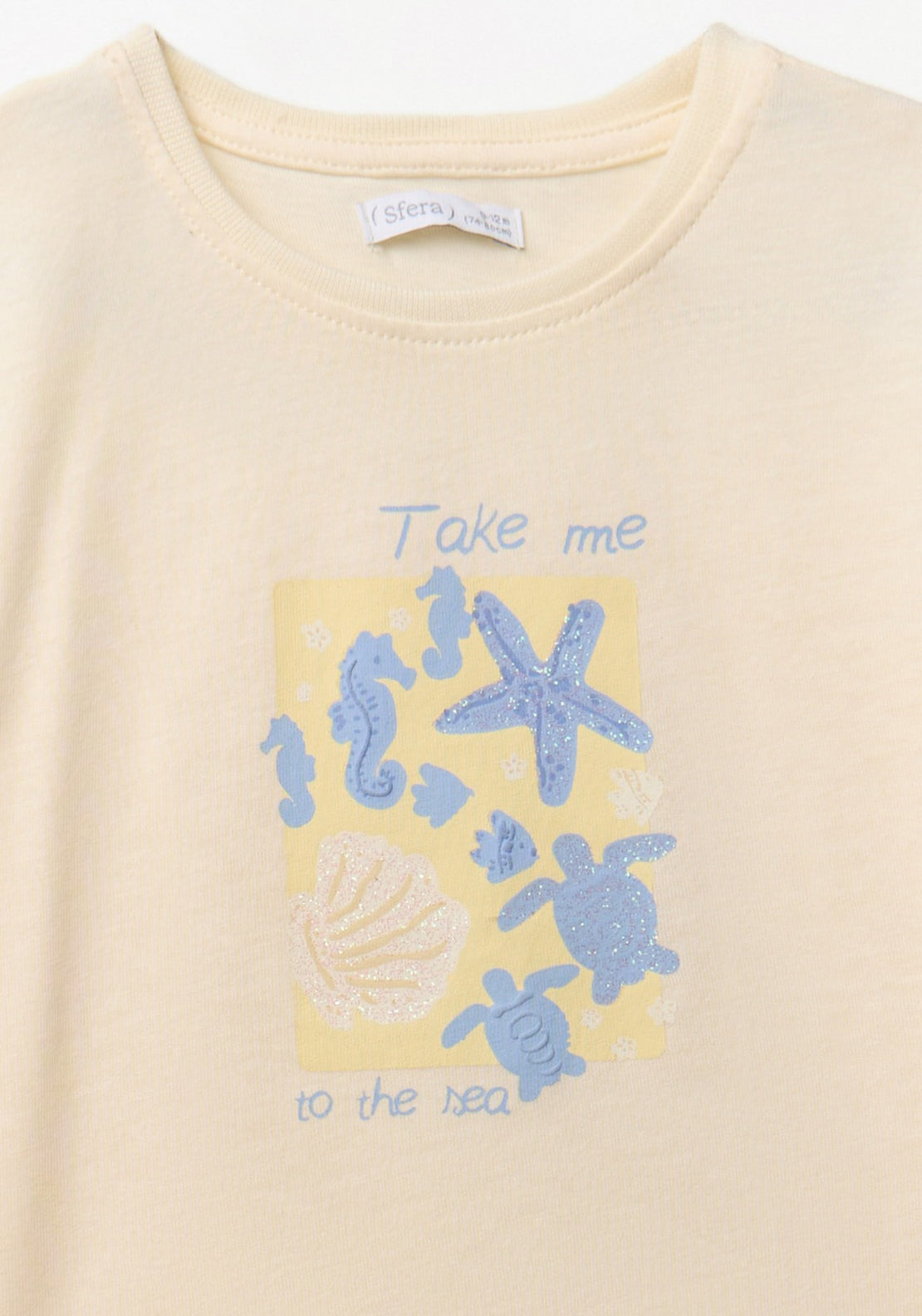 Marine Life T-Shirt - Yellow