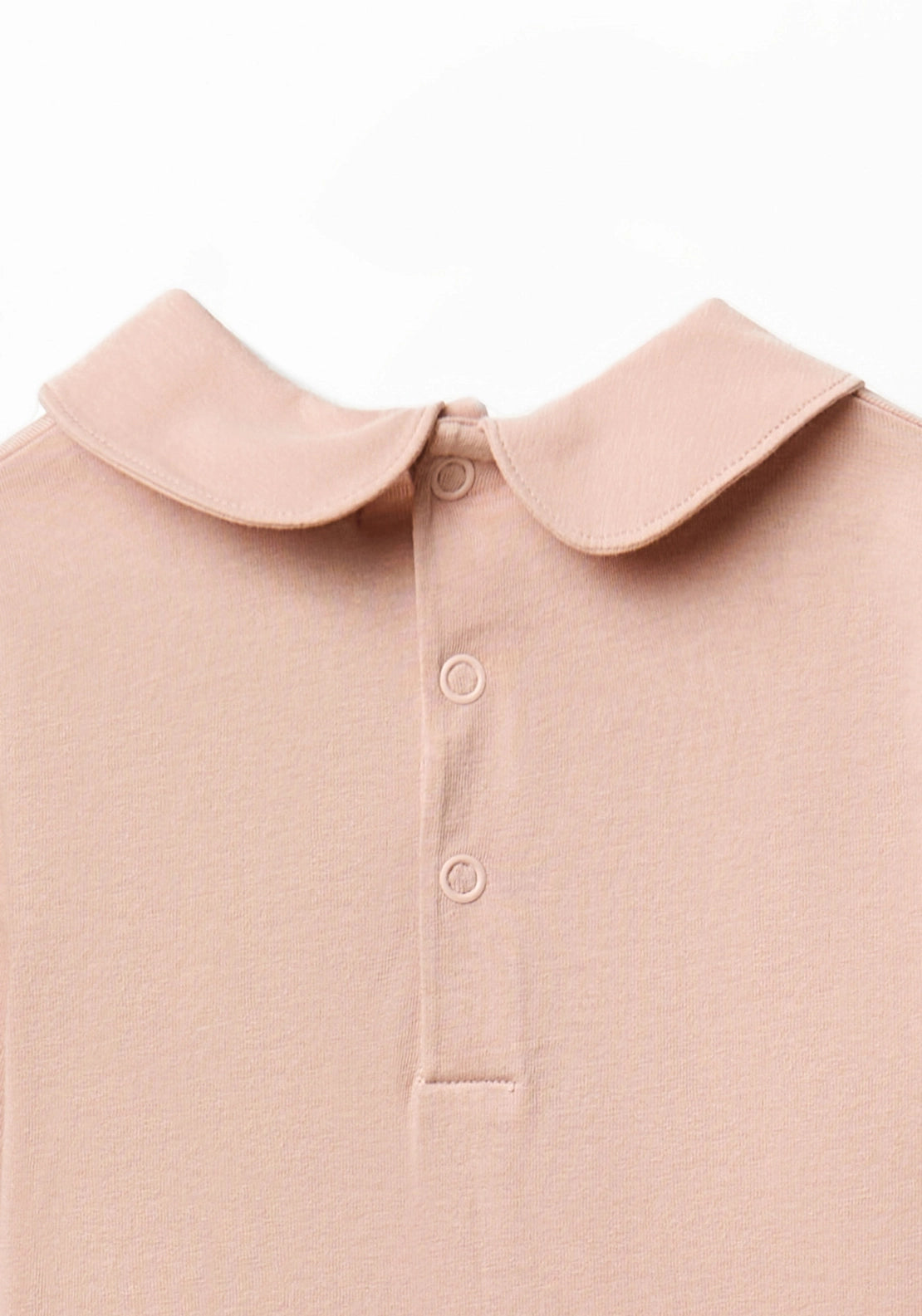 Peter Pan Collar T-Shirt - Pink