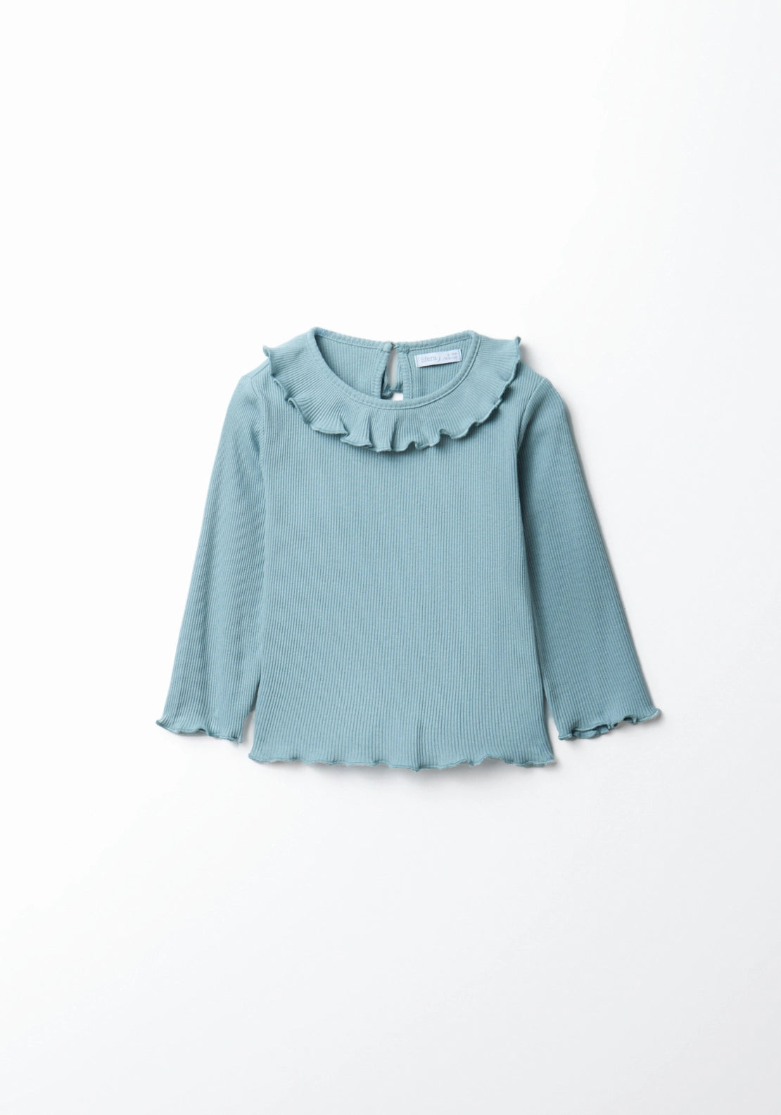 Ribbed T-Shirt - Blue