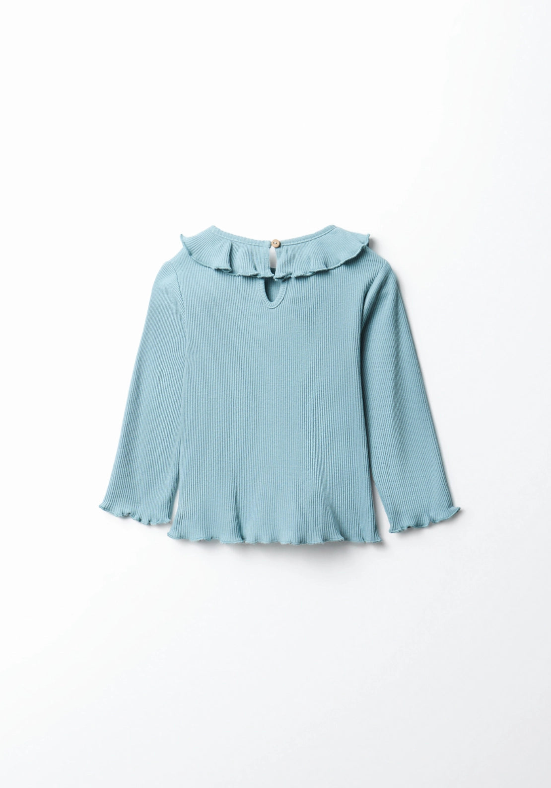 Ribbed T-Shirt - Blue
