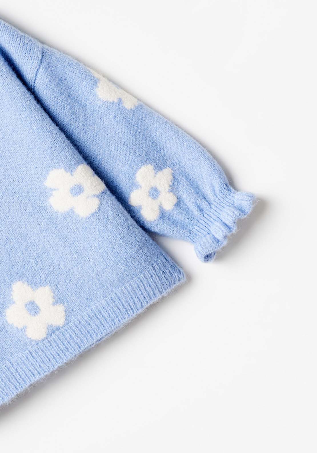 Sfera Long Sleeve Daisy Tshirt - Blue 4 Shaws Department Stores