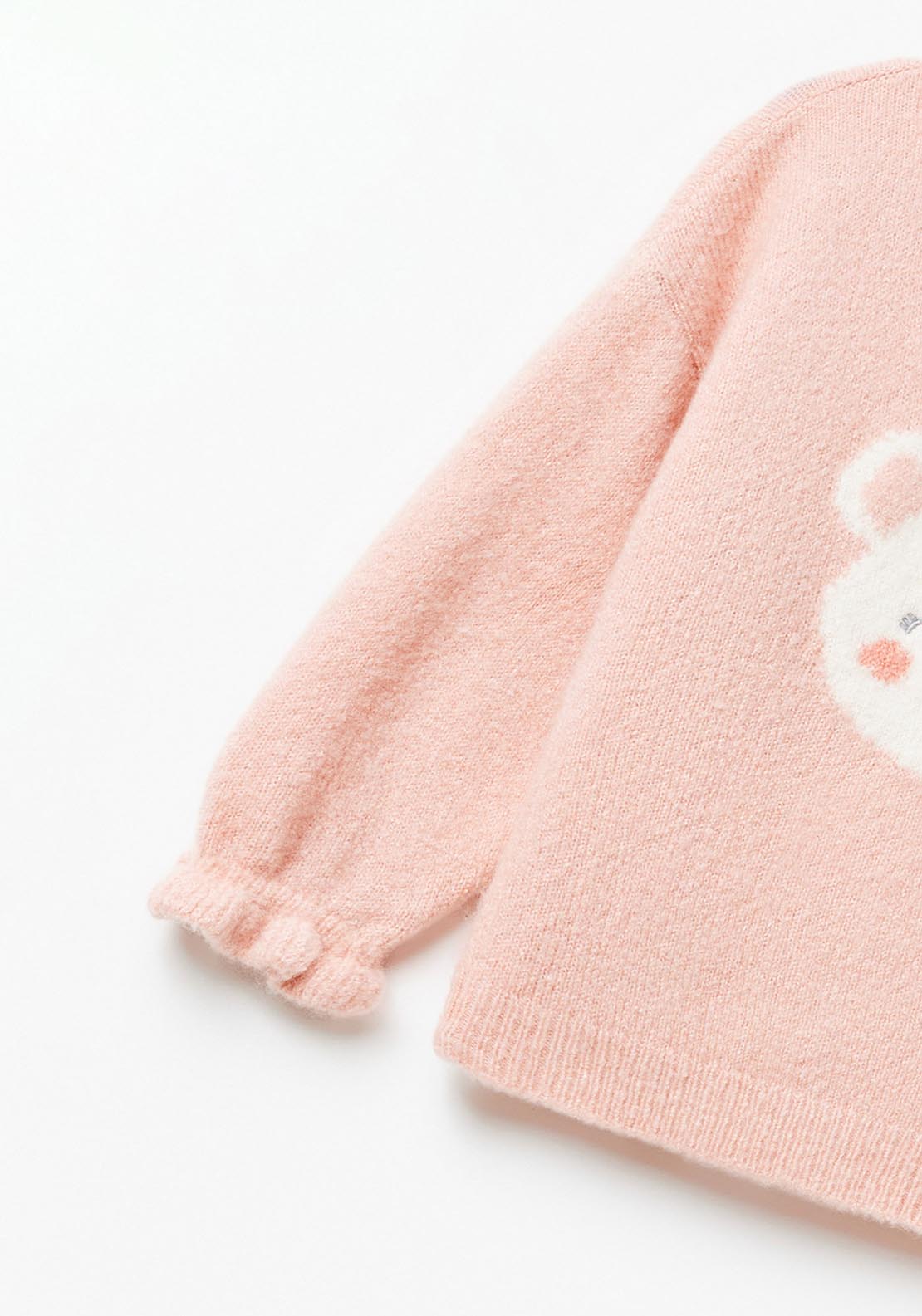 Sfera Bouclé sweater - Pink Light 2 Shaws Department Stores