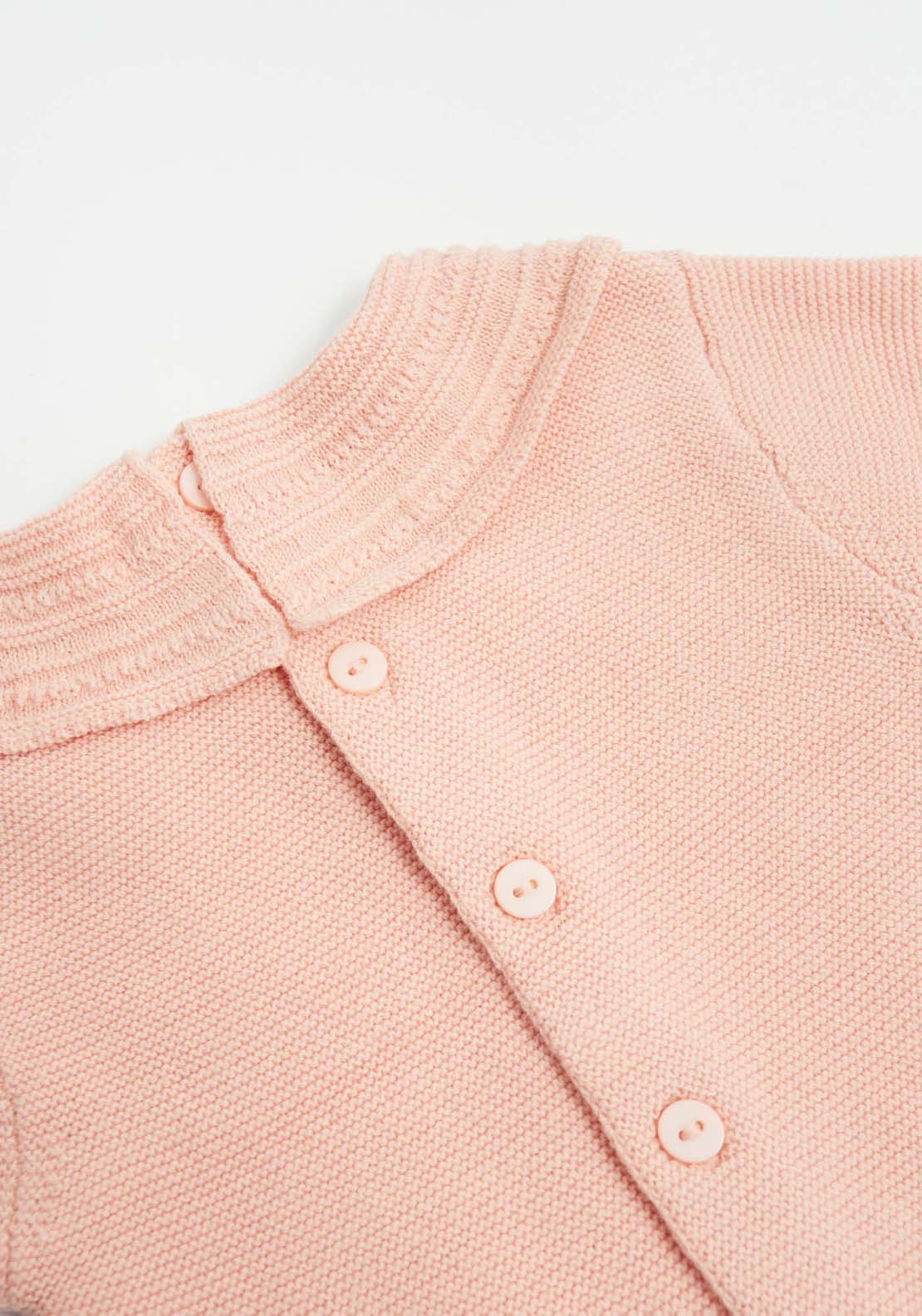Sfera Ruffle Neck Knit Top - Pink 2 Shaws Department Stores