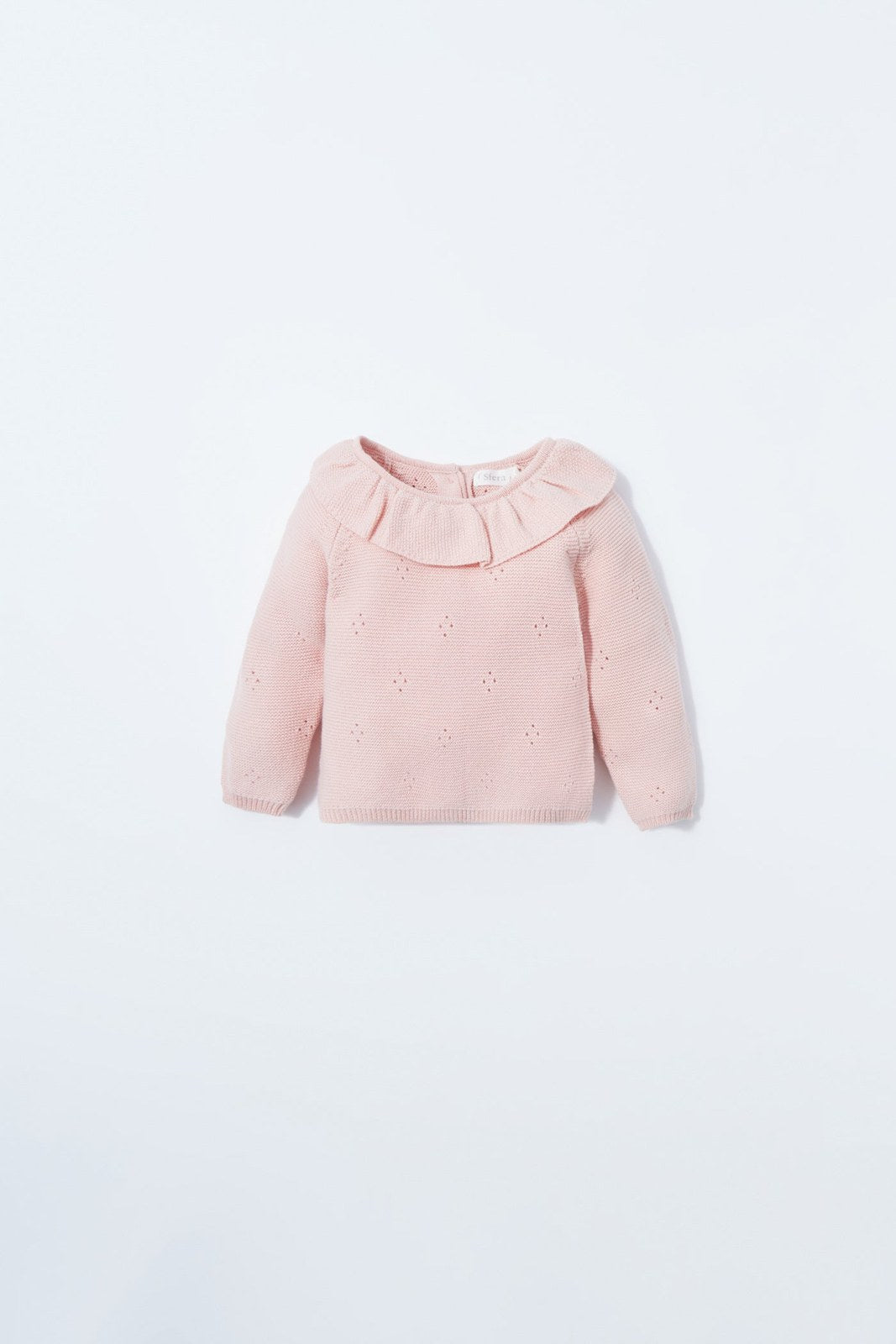 Sfera Tricot sweater set - Pink 1 Shaws Department Stores