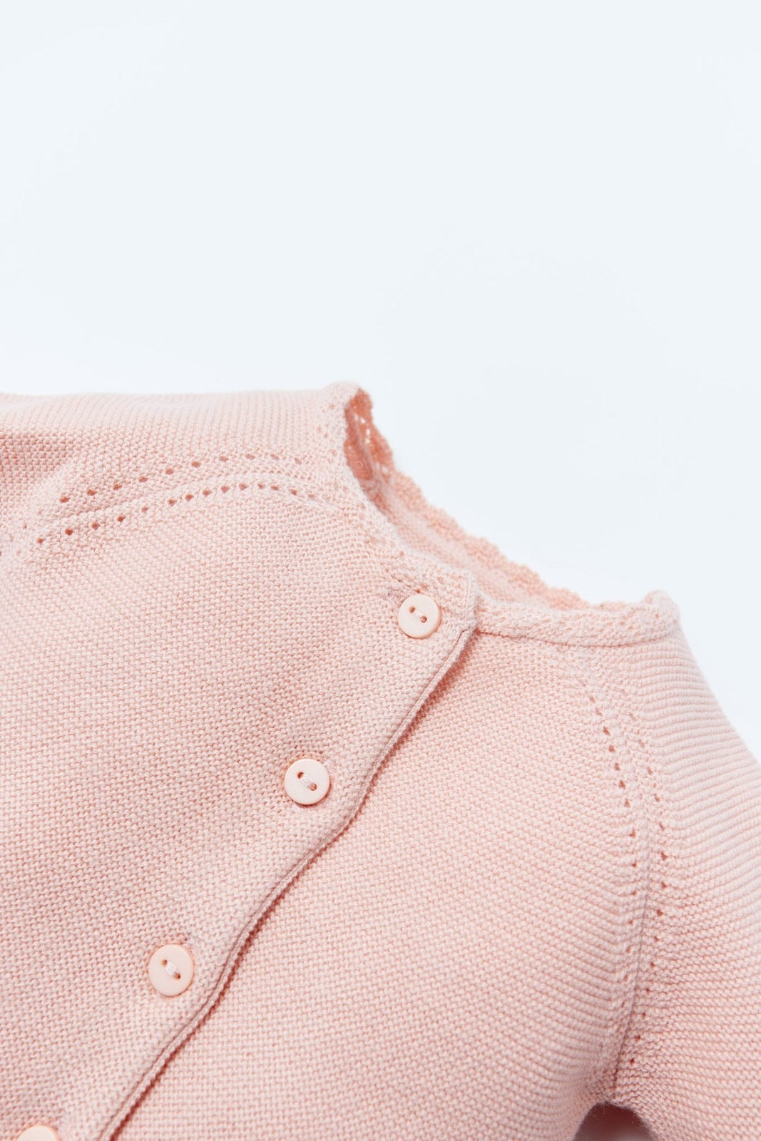 Sfera Knit cardigan - Pink 3 Shaws Department Stores