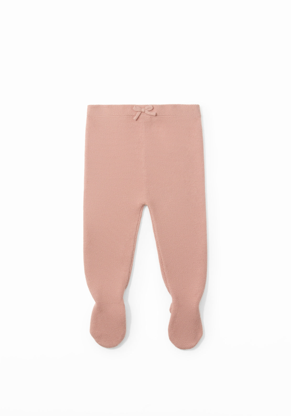 Tricot Footed Leggings - Pink