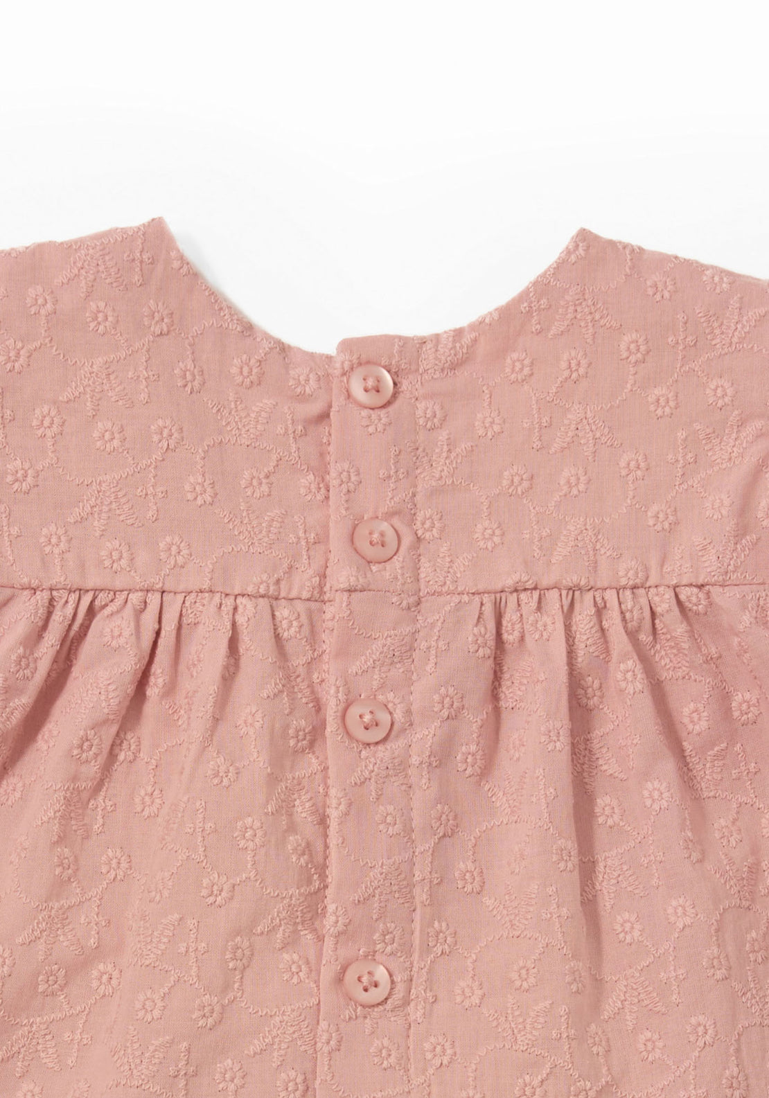 Eyelet Blouse - Pink