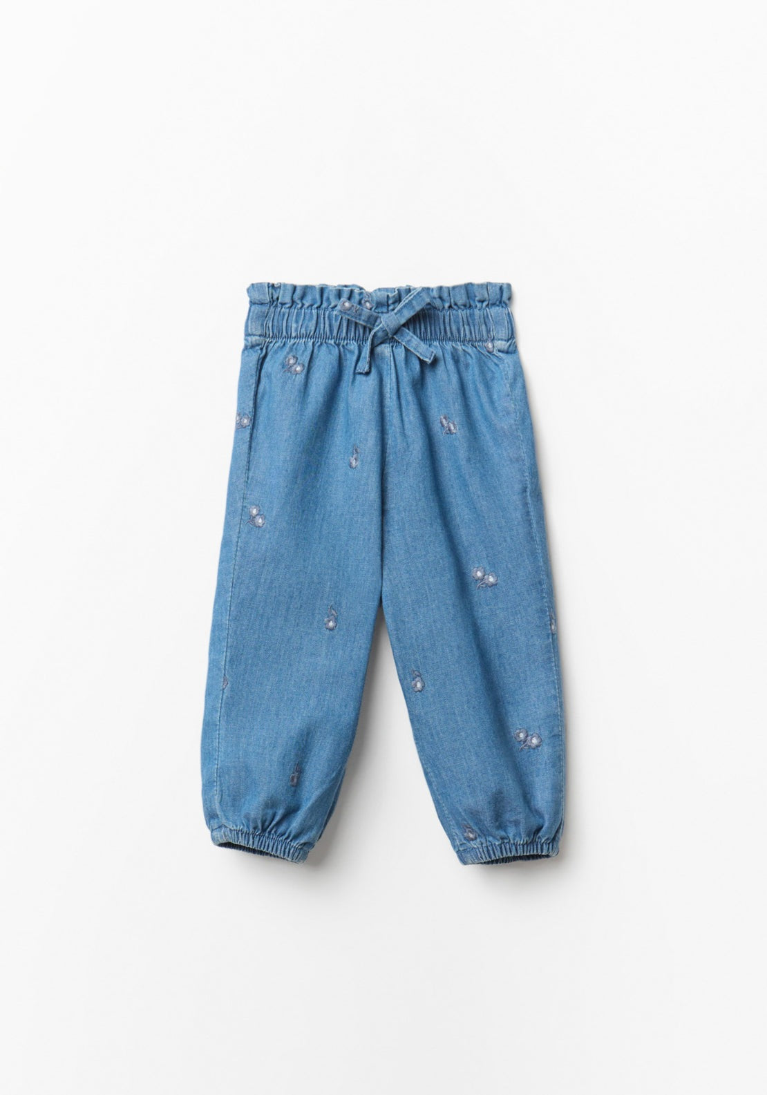 Denim AOP Trousers - Denim Medium Wash