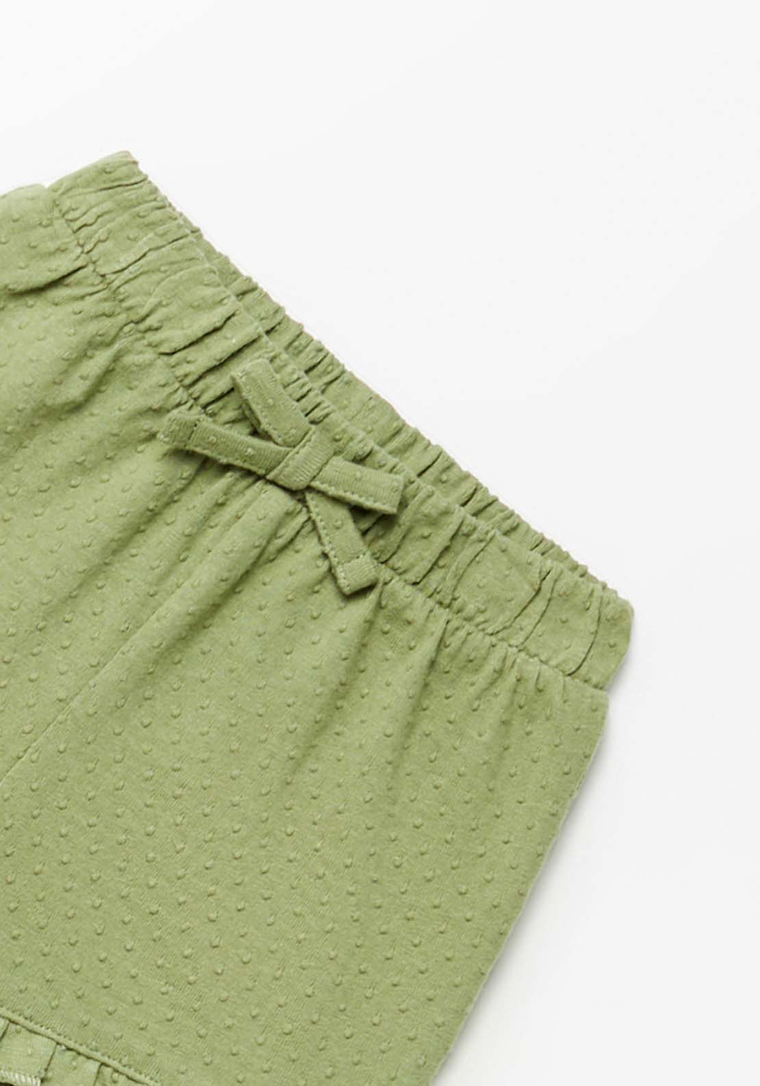 Sfera Basic Ruffle Shorts - Green 2 Shaws Department Stores