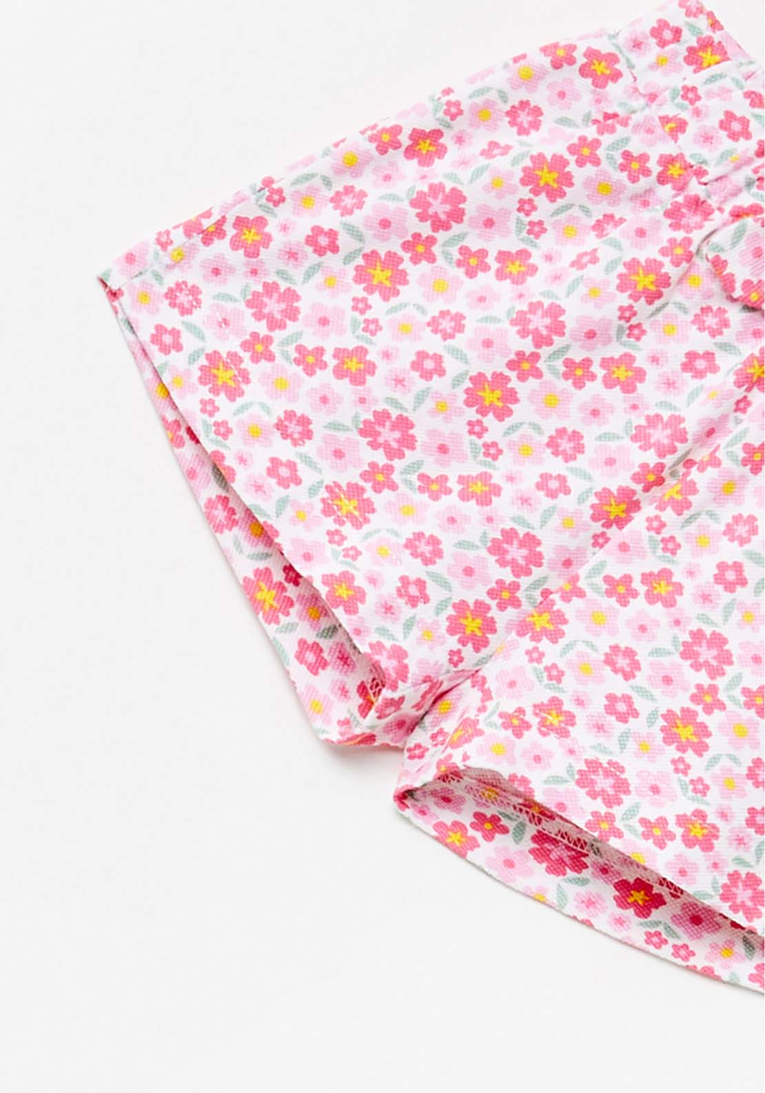 Sfera Floral Shorts - Pink 3 Shaws Department Stores