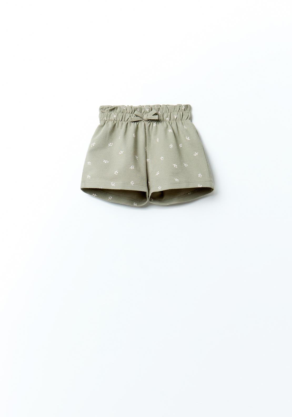 Sfera Green flower print shorts - Green 3 Shaws Department Stores