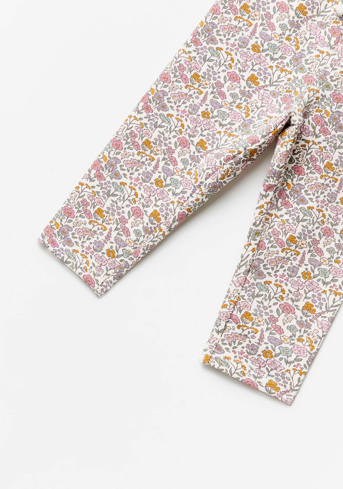 Sfera Baby Girl Floral Trousers - Beige 3 Shaws Department Stores