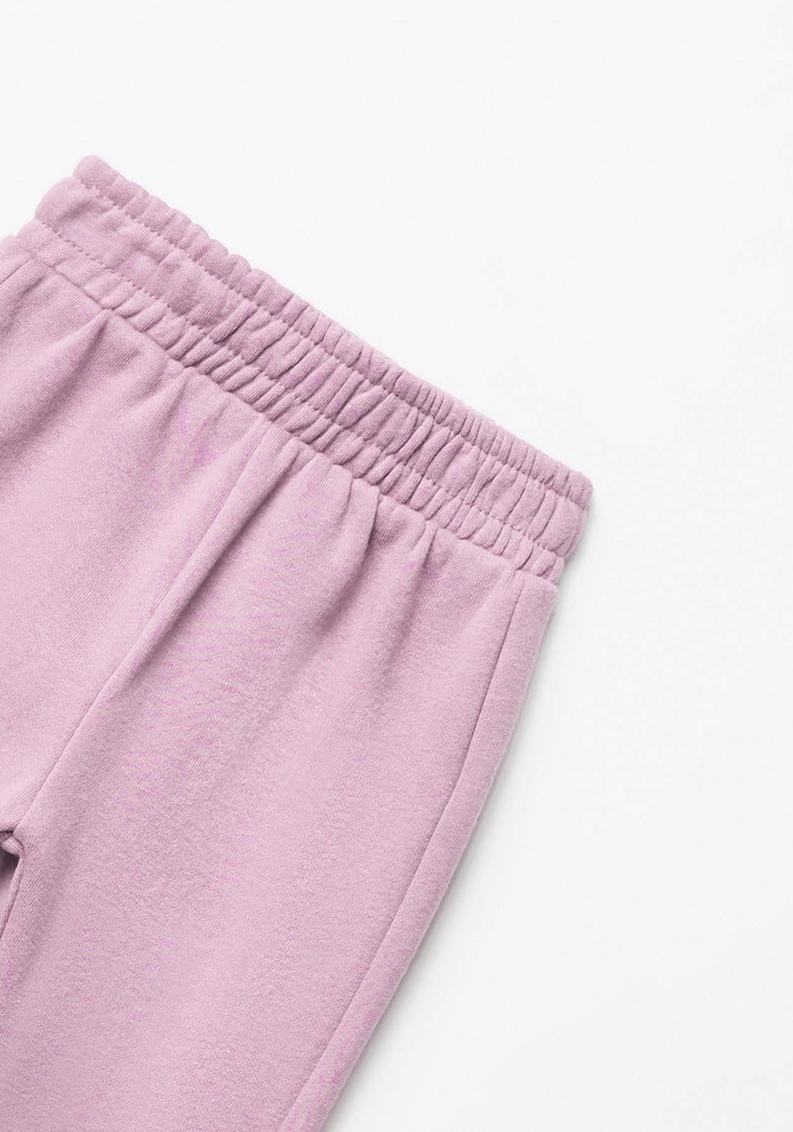 Sfera Baby Girl Basic Jogs - Mauve 3 Shaws Department Stores