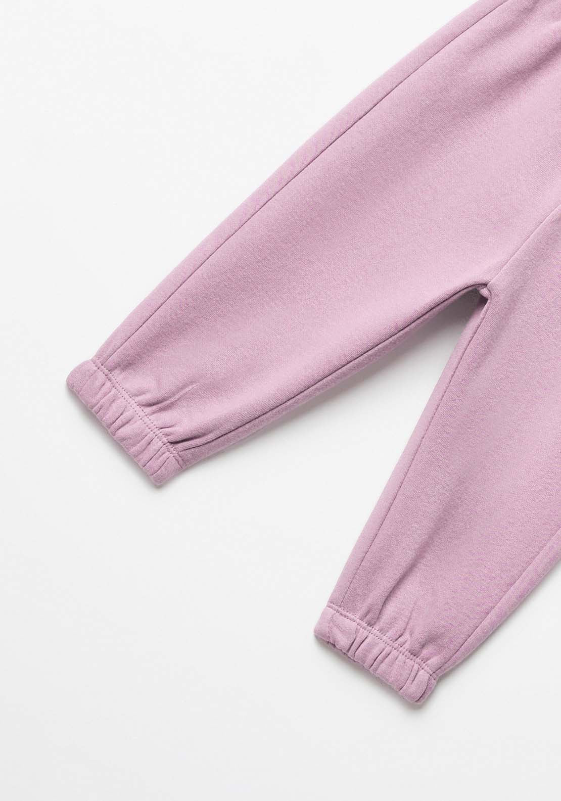 Sfera Baby Girl Basic Jogs - Mauve 2 Shaws Department Stores