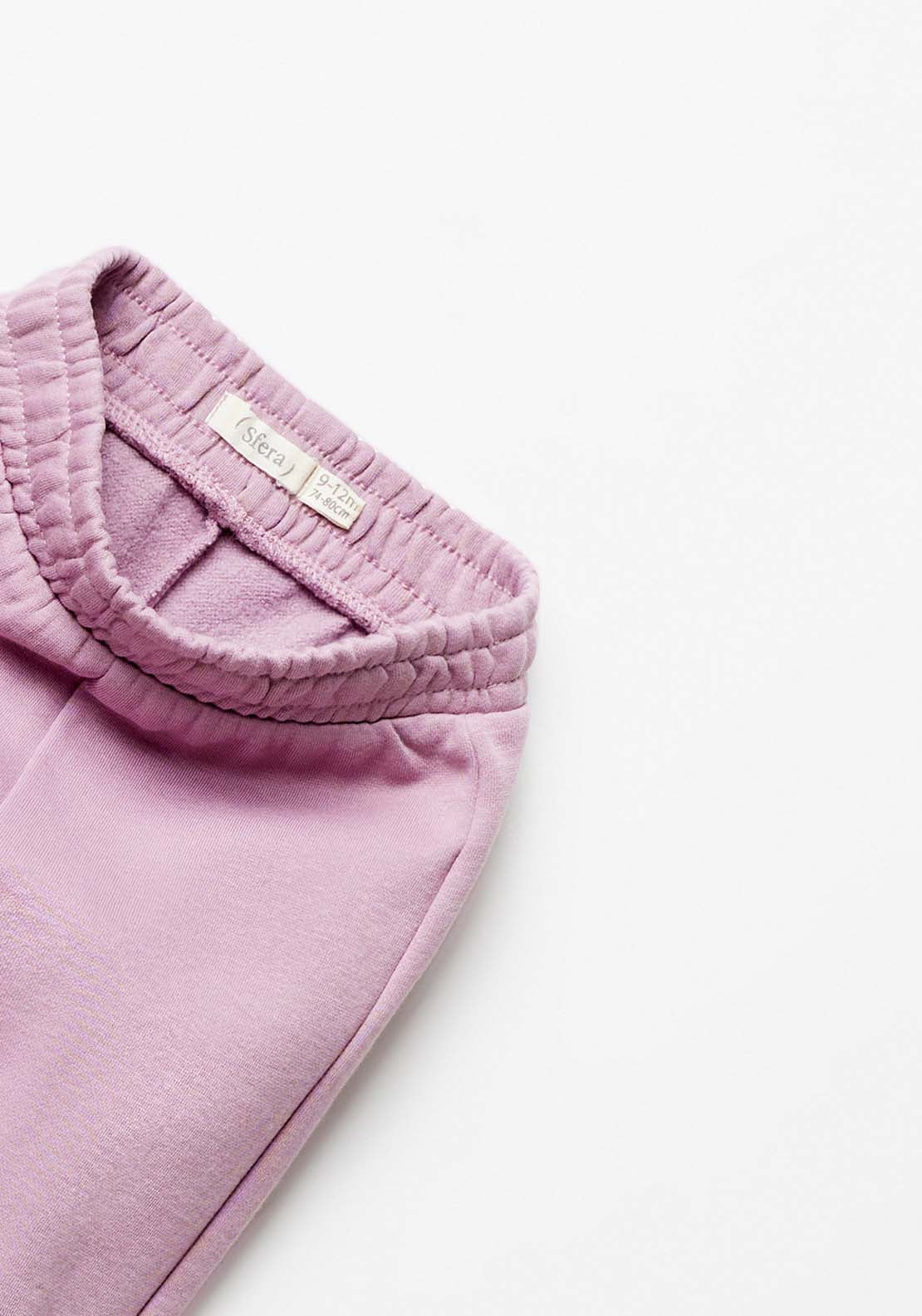 Sfera Baby Girl Basic Jogs - Mauve 4 Shaws Department Stores